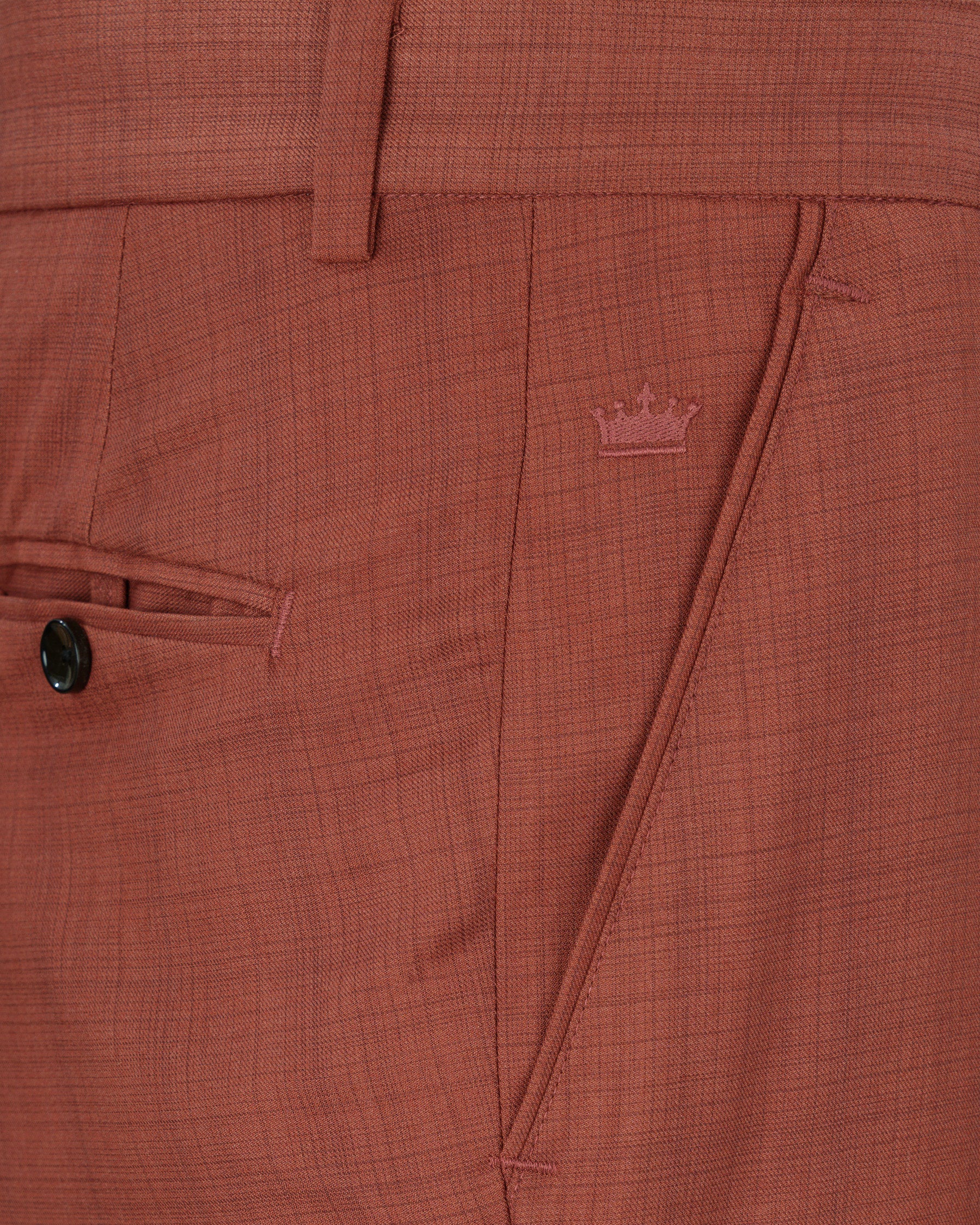 El Salva Burnt Orange Self Pant T1746-28, T1746-30, T1746-32, T1746-34, T1746-36, T1746-38, T1746-40, T1746-42, T1746-44