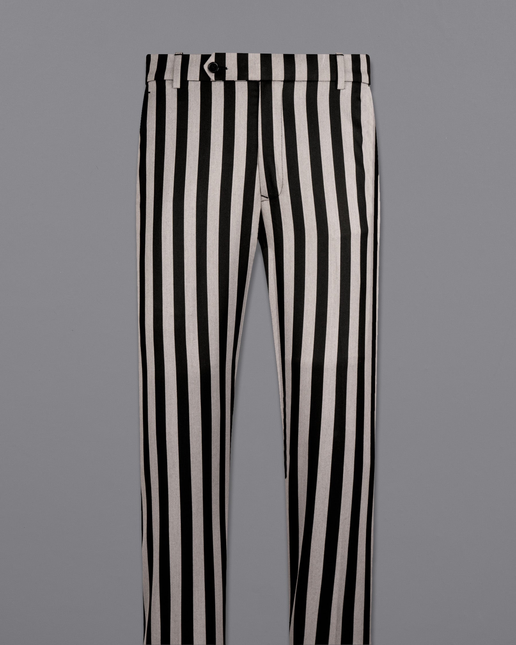 Nobel Grey with Black Striped Pant  T1781-28, T1781-30, T1781-32, T1781-34, T1781-36, T1781-38, T1781-40, T1781-42, T1781-44