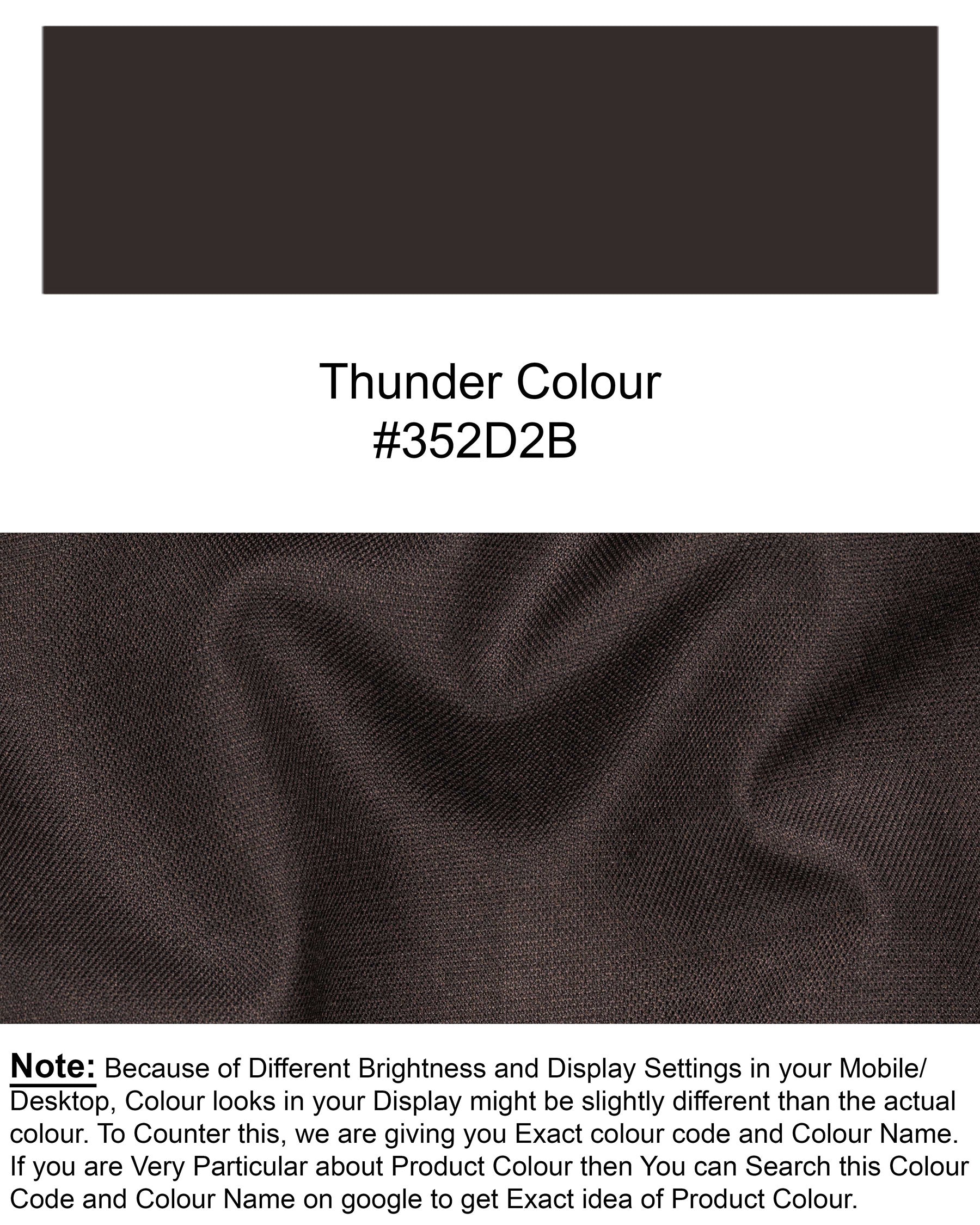 Thunder Brown Pant T1833-28, T1833-30, T1833-32, T1833-34, T1833-36, T1833-38, T1833-40, T1833-42, T1833-44