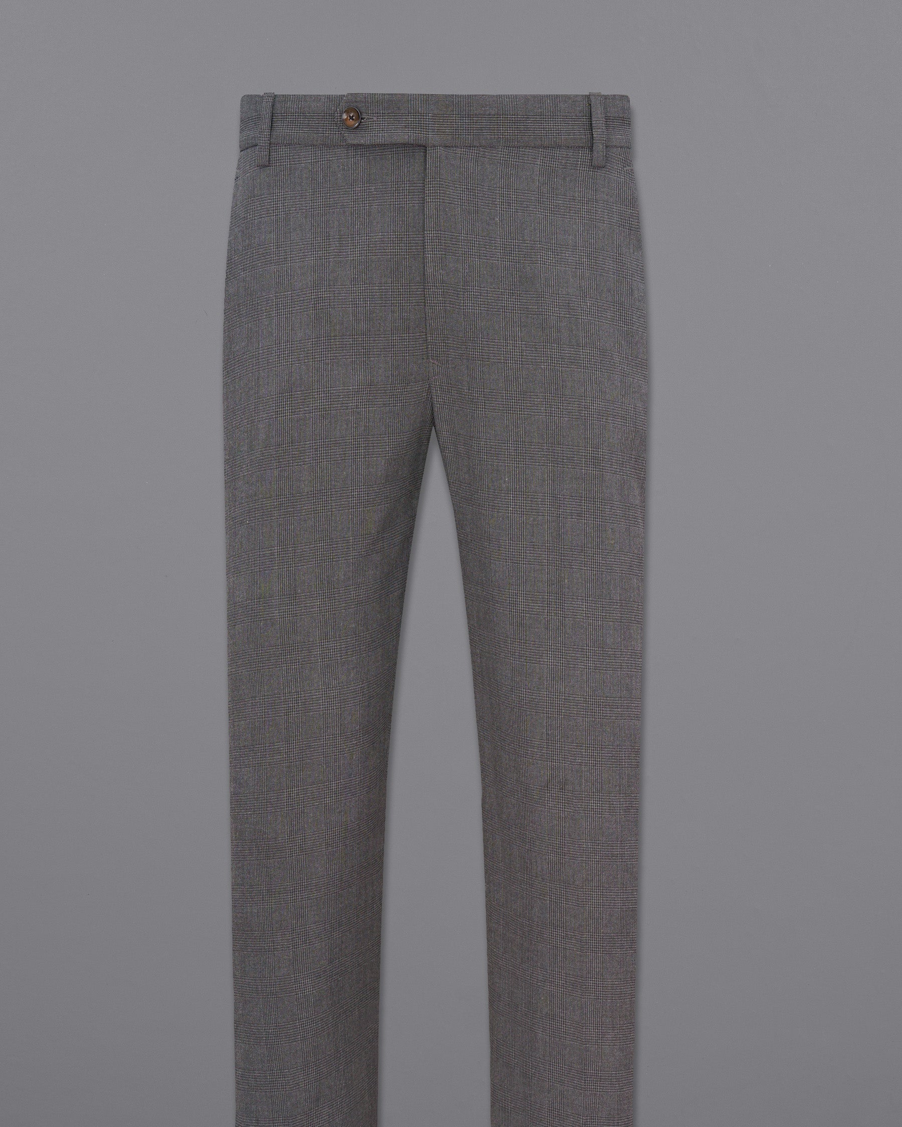 Wenge Gray Subtle Plaid Pant T1844-28, T1844-30, T1844-32, T1844-34, T1844-36, T1844-38, T1844-40, T1844-42, T1844-44