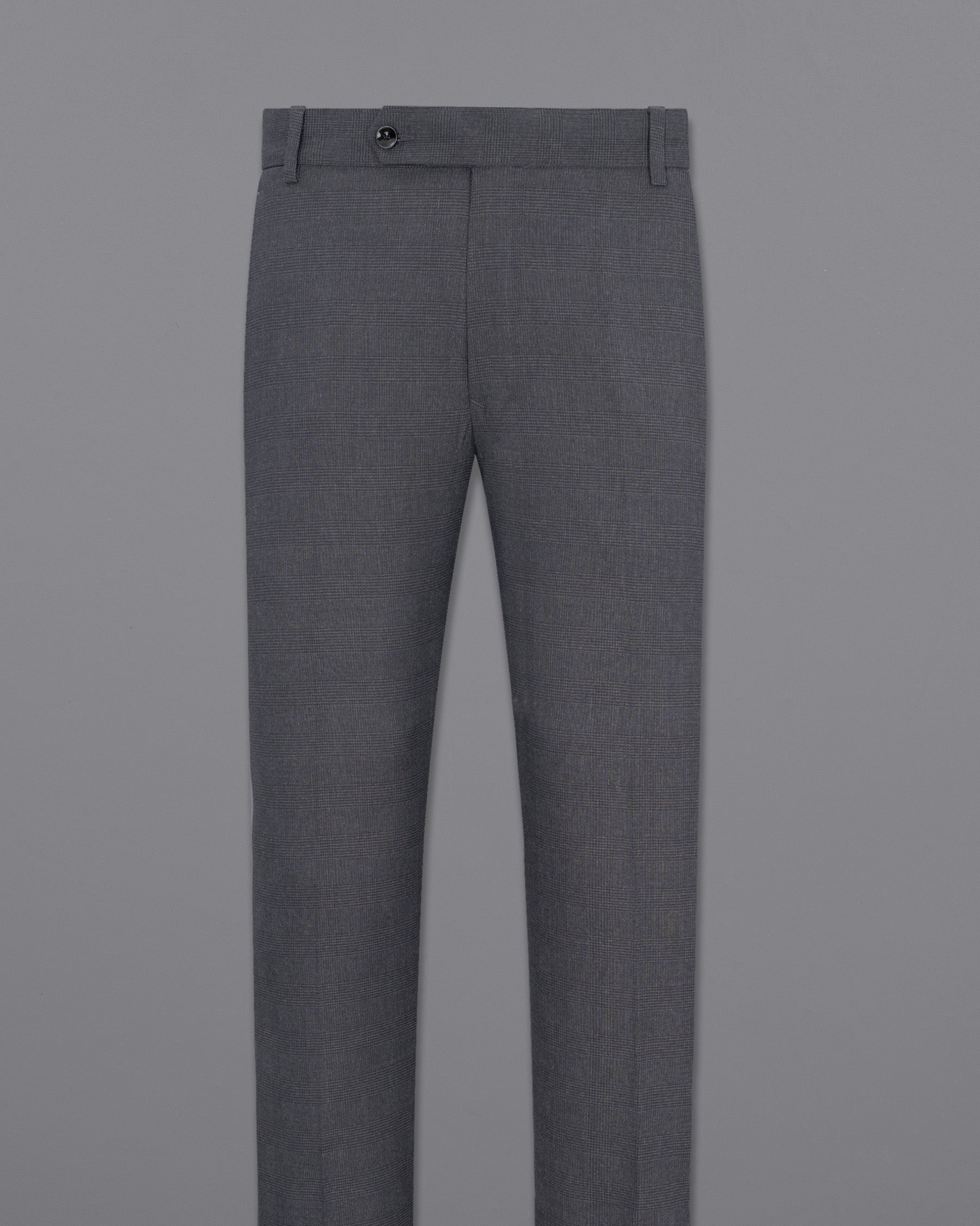 Gravel Gray Plaid Pant T1849-28, T1849-30, T1849-32, T1849-34, T1849-36, T1849-38, T1849-40, T1849-42, T1849-44