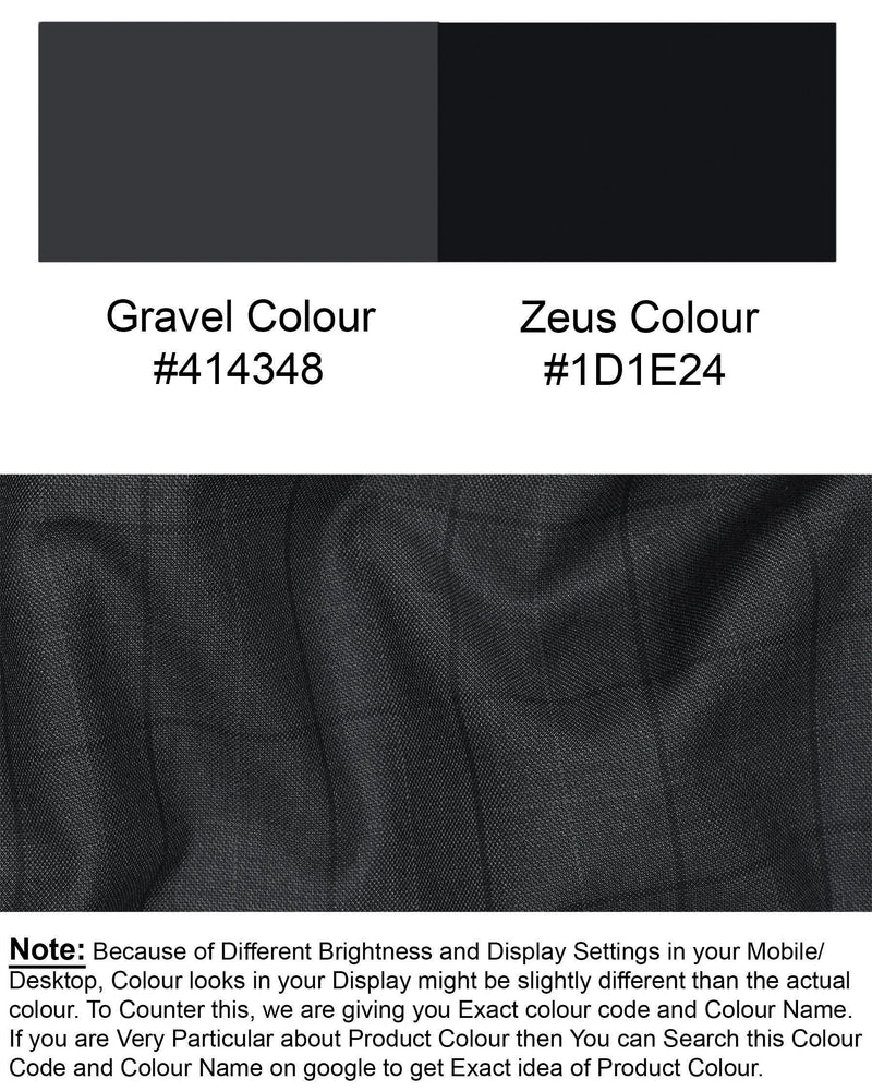 Gravel Grey With Zeus Textured Pant T1893-28, T1893-30, T1893-32, T1893-34, T1893-36, T1893-38, T1893-40, T1893-42, T1893-44