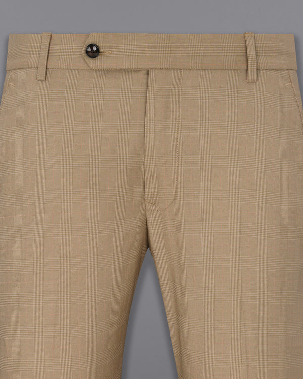 Sandrift Brown Plaid Pant T1898-28, T1898-30, T1898-32, T1898-34, T1898-36, T1898-38, T1898-40, T1898-42, T1898-44 