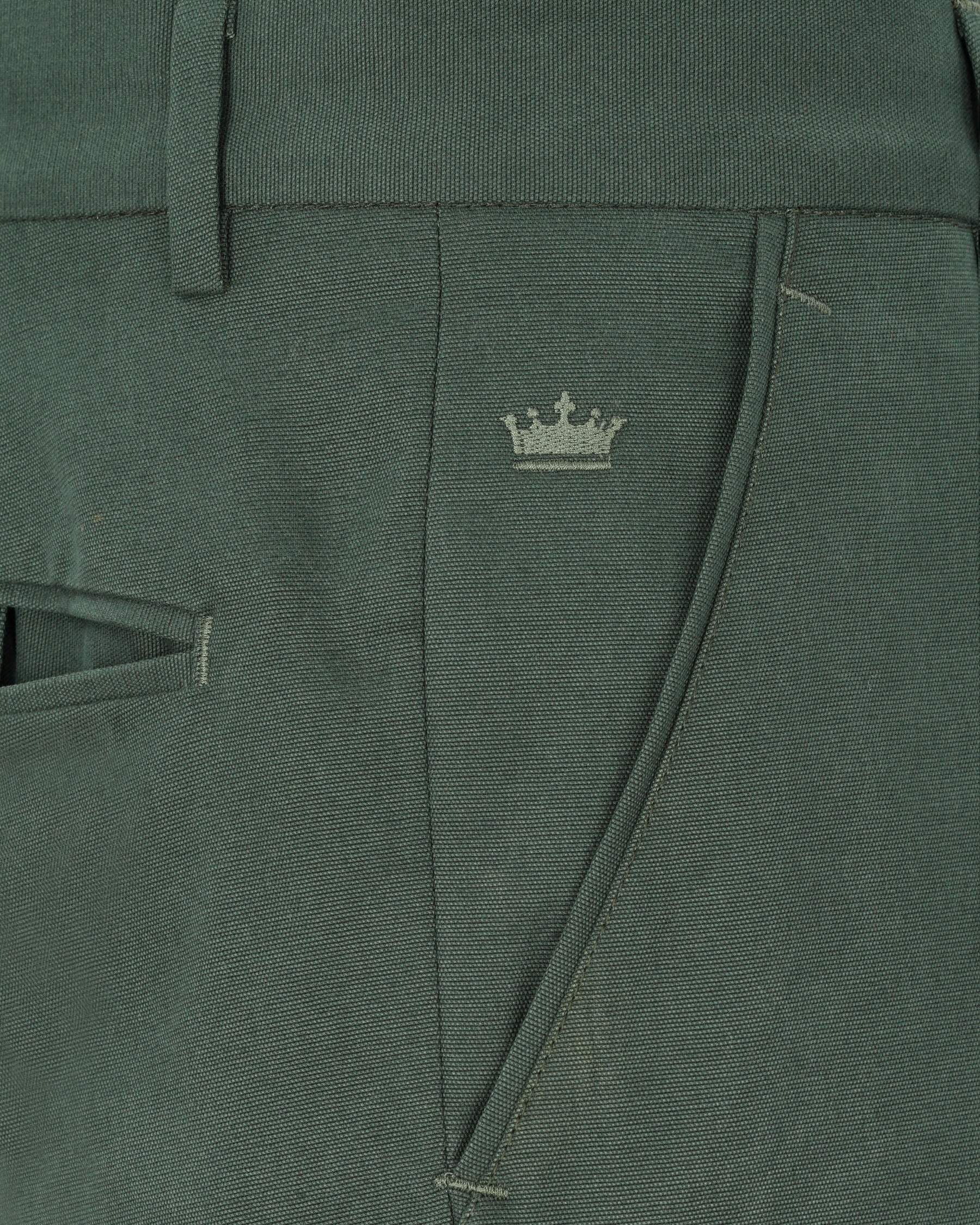 BOSS - Slim-fit trousers in a cotton blend