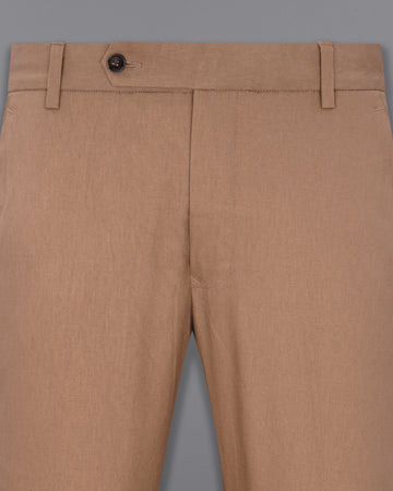 Dark Chestnut Brown Solid Pant T1904-28, T1904-30, T1904-32, T1904-34, T1904-36, T1904-38, T1904-40, T1904-42, T1904-44