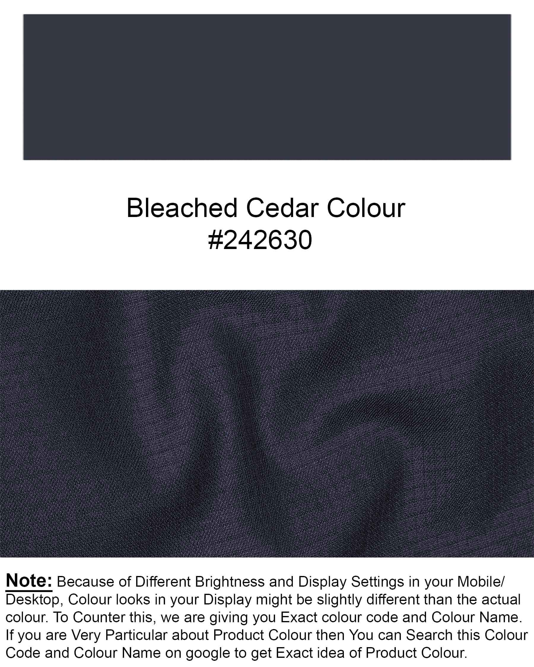 Bleached Cedar Blue Textured Pant T1923-28, T1923-30, T1923-32, T1923-34, T1923-36, T1923-38, T1923-40, T1923-42, T1923-44