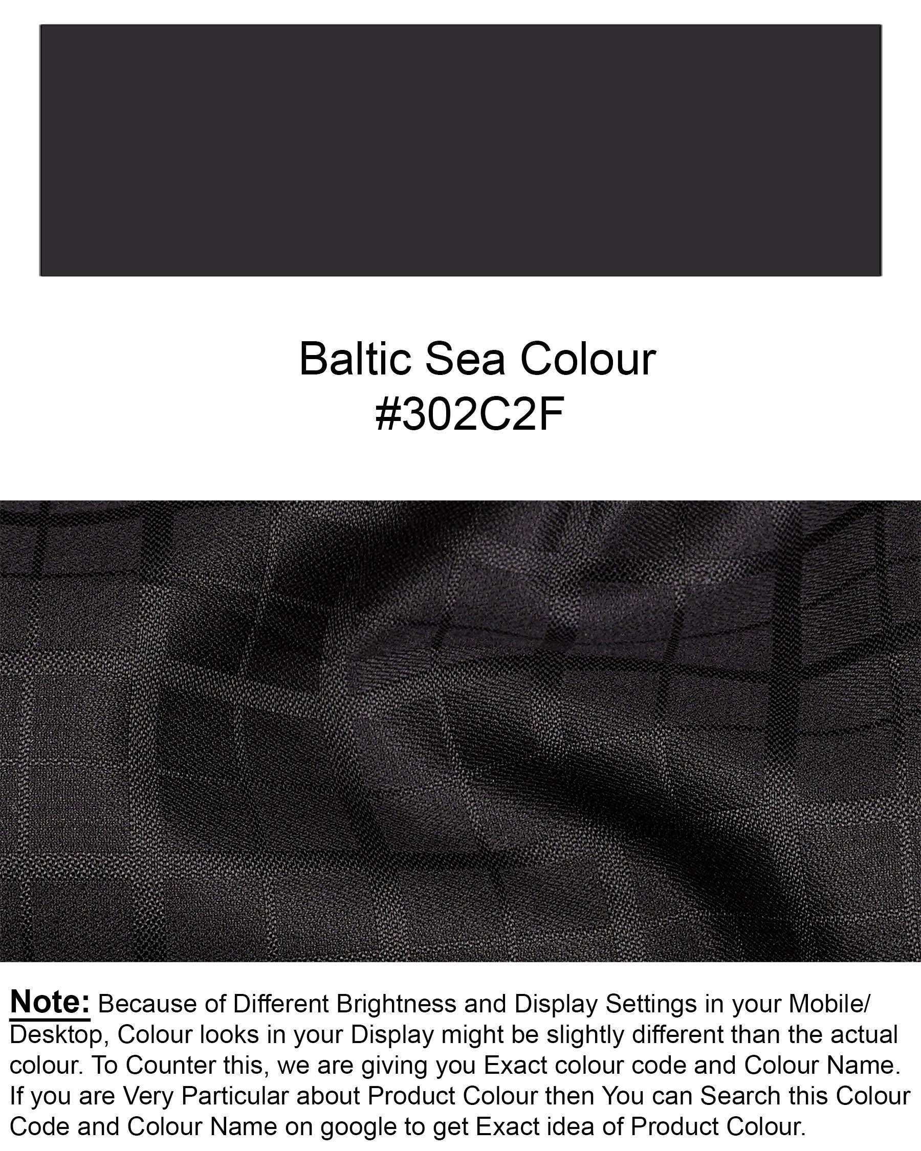Baltic Sea Black Plaid Pant T1953-28, T1953-30, T1953-32, T1953-34, T1953-36, T1953-38, T1953-40, T1953-42, T1953-44