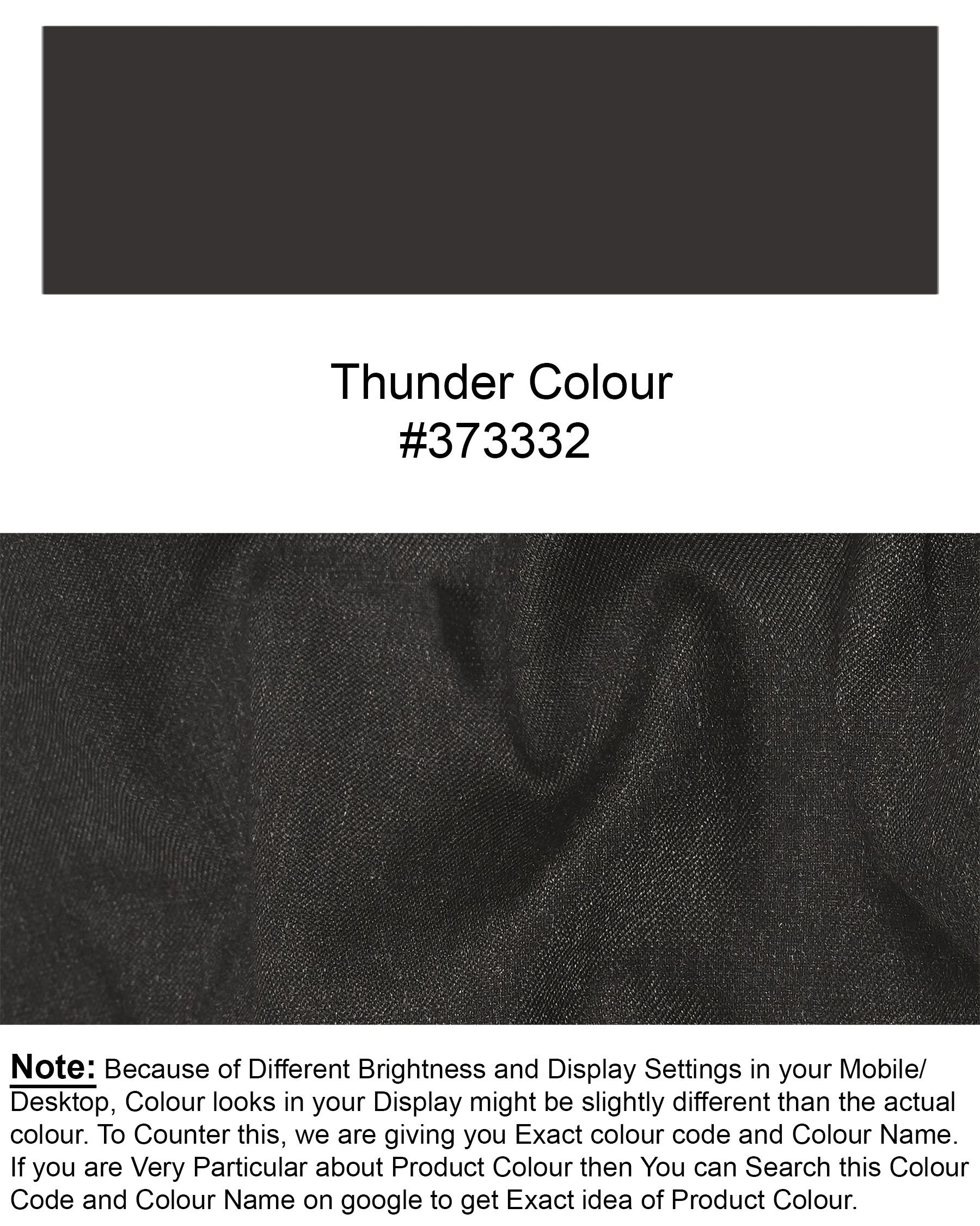 Thunder Gray Textured Pant T1960-28, T1960-30, T1960-32, T1960-34, T1960-36, T1960-38, T1960-40, T1960-42, T1960-44