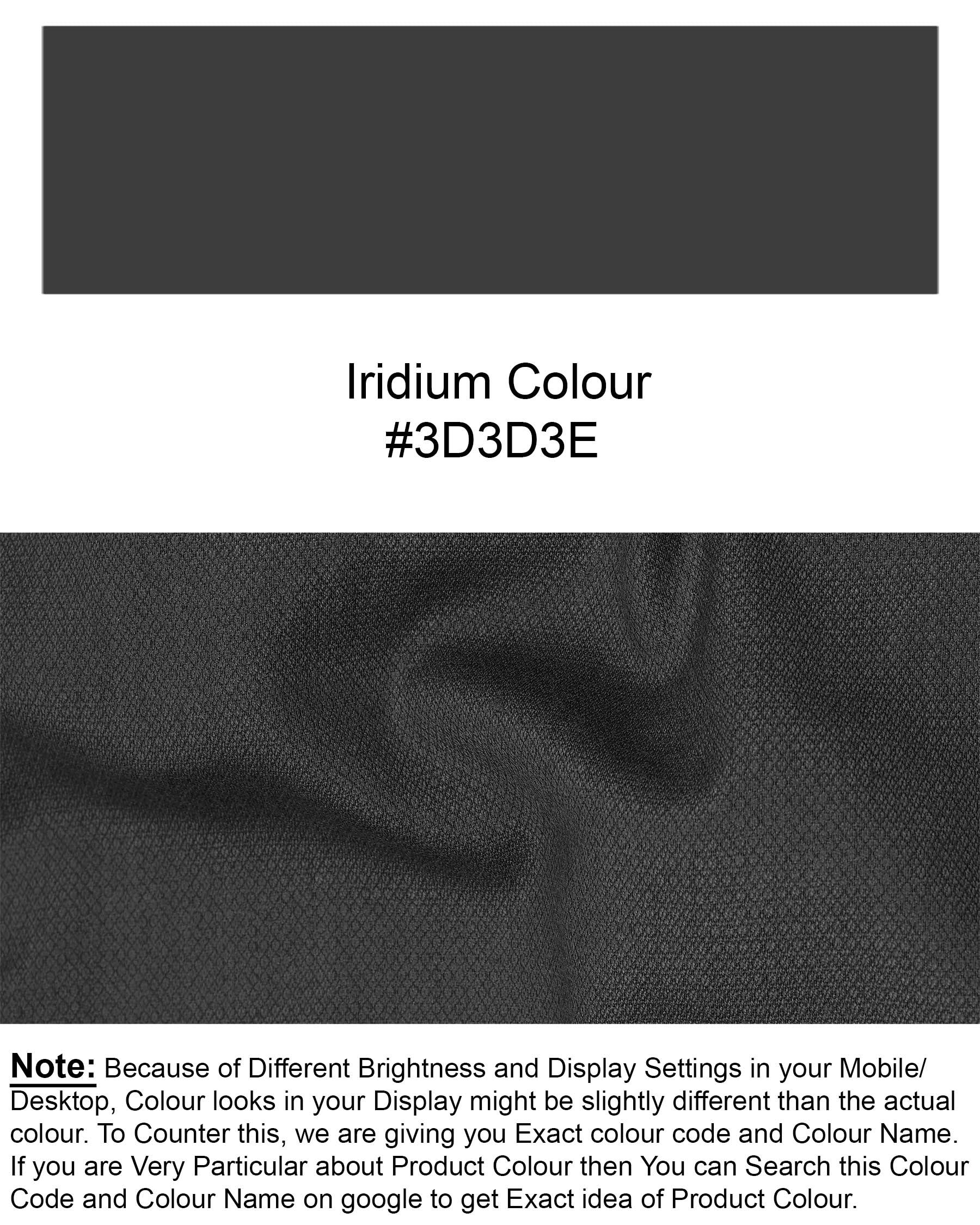 Iridium Gray Textured Pant T1964-28, T1964-30, T1964-32, T1964-34, T1964-36, T1964-38, T1964-40, T1964-42, T1964-44
