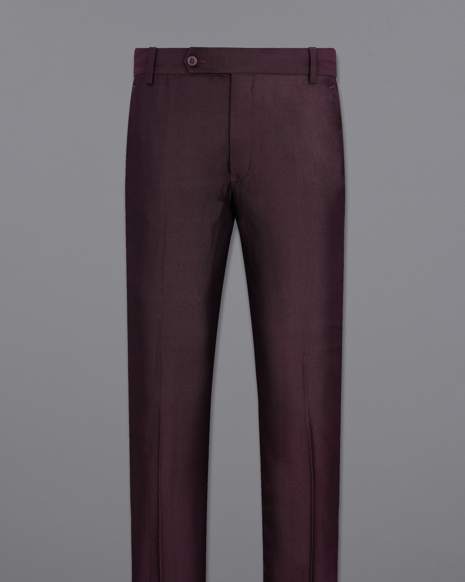 Havana Wine With  Black Lapel Textured Pant T1975-28, T1975-30, T1975-32, T1975-34, T1975-36, T1975-38, T1975-40, T1975-42, T1975-44