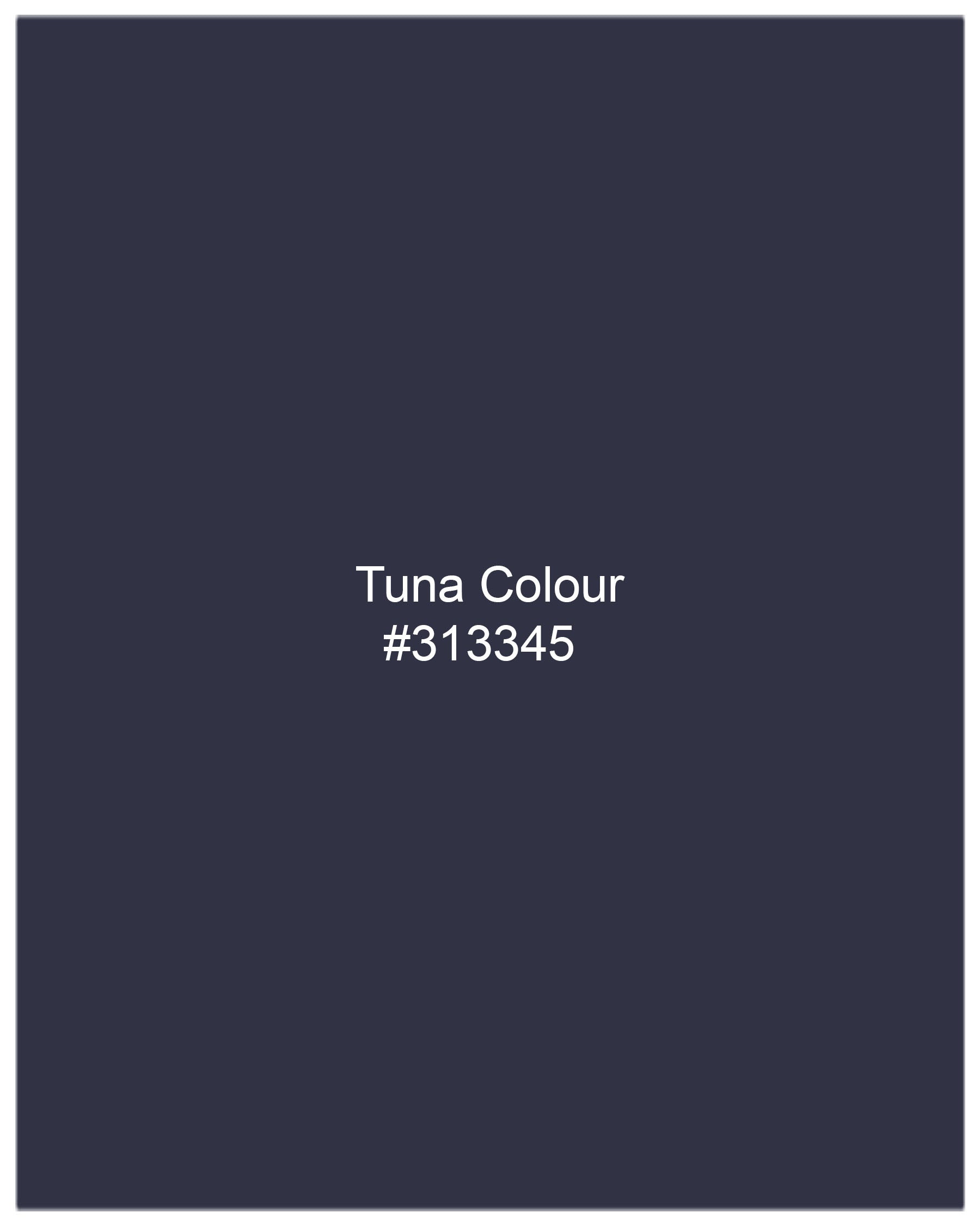 Tuna Navy Blue Micro Triangle Textured Pant T1986-28, T1986-30, T1986-32, T1986-34, T1986-36, T1986-38, T1986-40, T1986-42, T1986-44