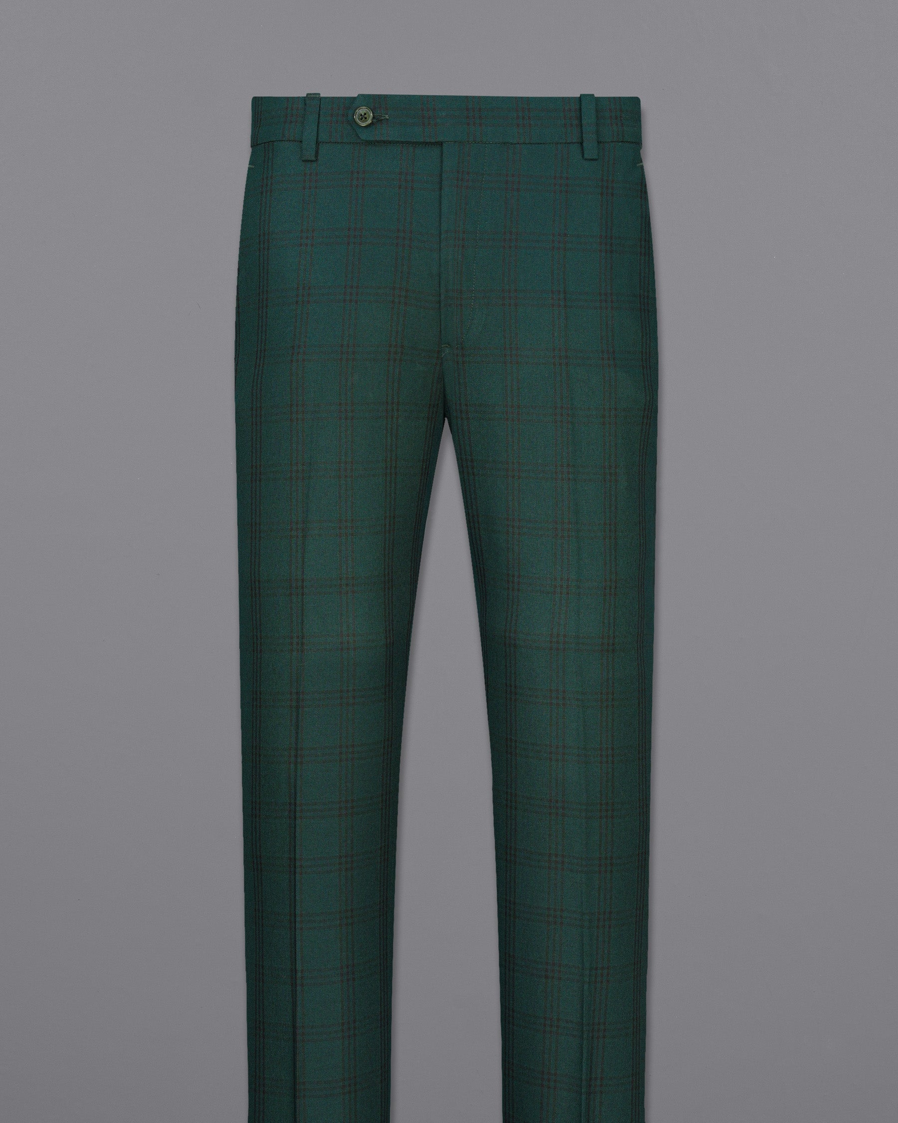 Timber Dark Green With Black Plaid Pant T1996-28, T1996-30, T1996-32, T1996-34, T1996-36, T1996-38, T1996-40, T1996-42, T1996-44