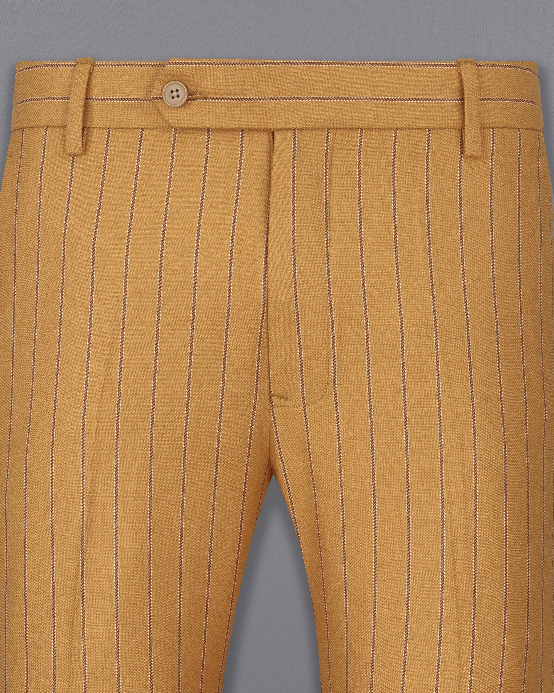 Centre Stage Women Mustard Solid Regular Fit Trouser | ICONIC INDIA –  Iconic India