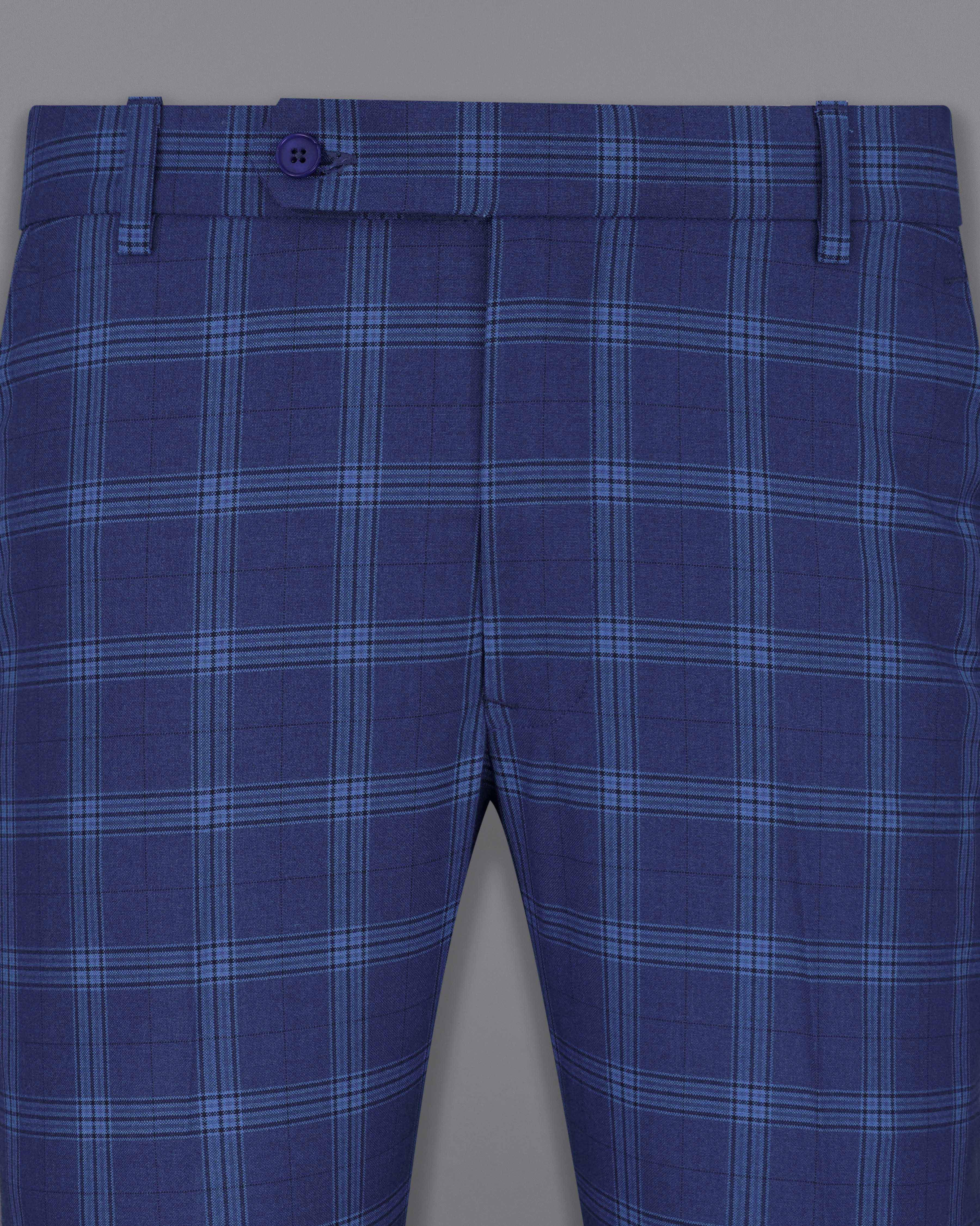 Rhino Blue Plaid Pant T2062-28, T2062-30, T2062-32, T2062-34, T2062-36, T2062-38, T2062-40, T2062-42, T2062-44