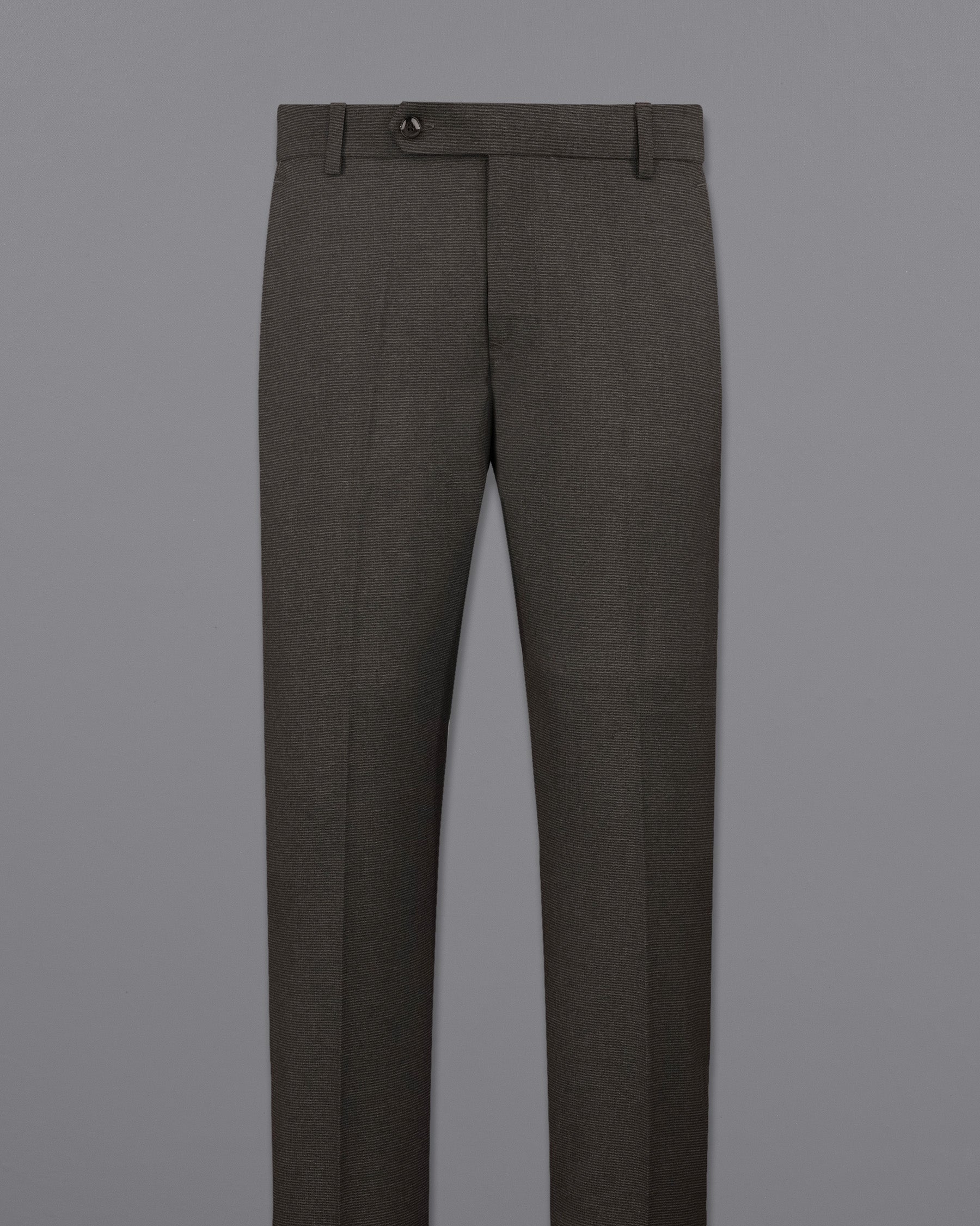 Acadia Grey Textured Pant