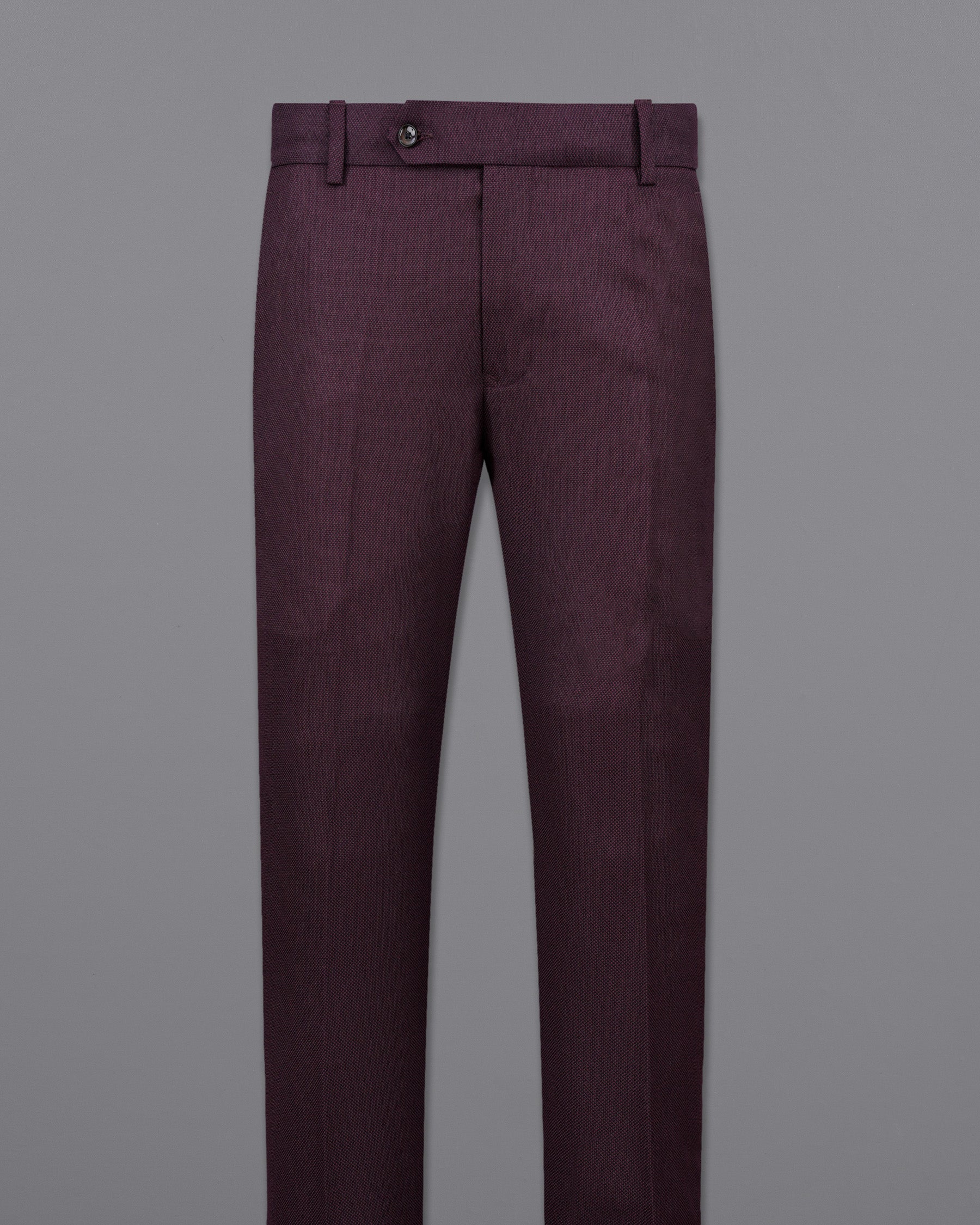 Eclipse Maroon Textured Pant