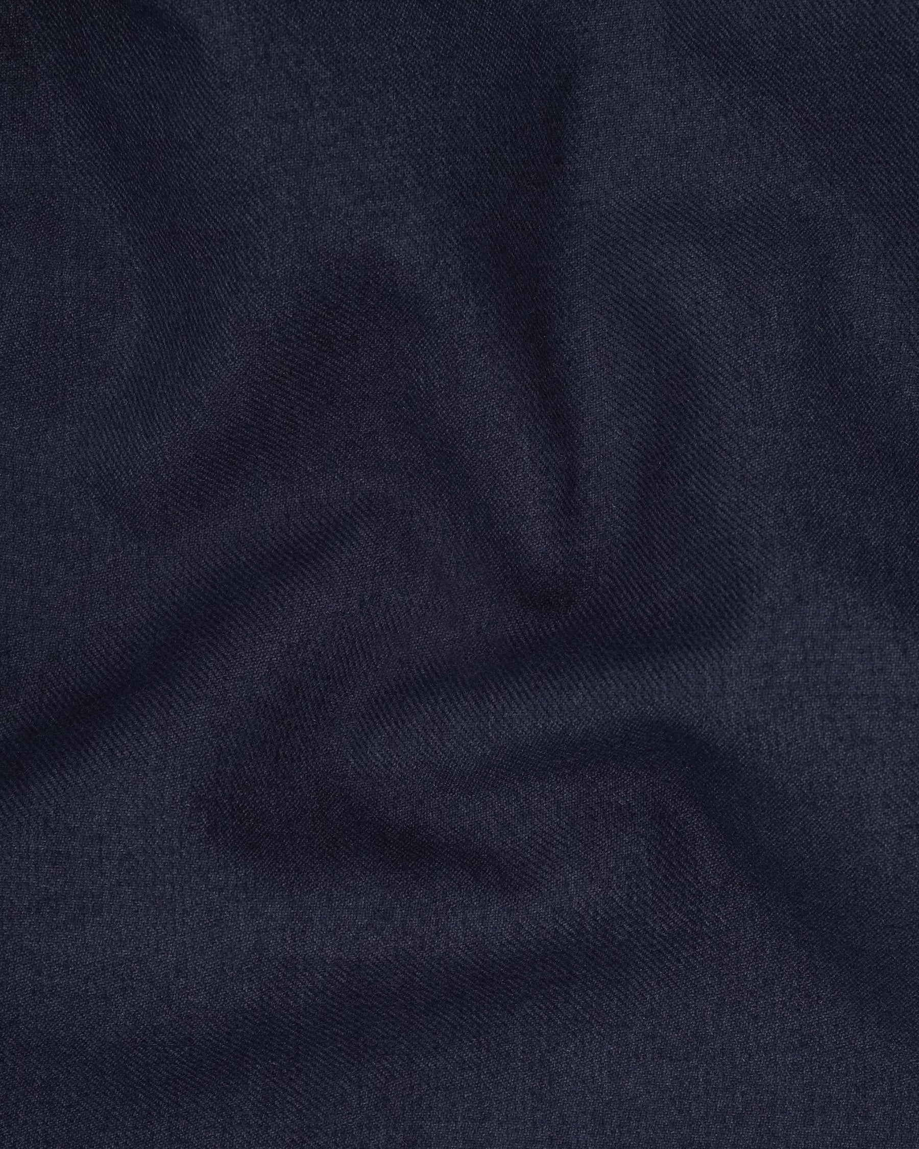 Baltic Navy Blue Wool Rich Pant