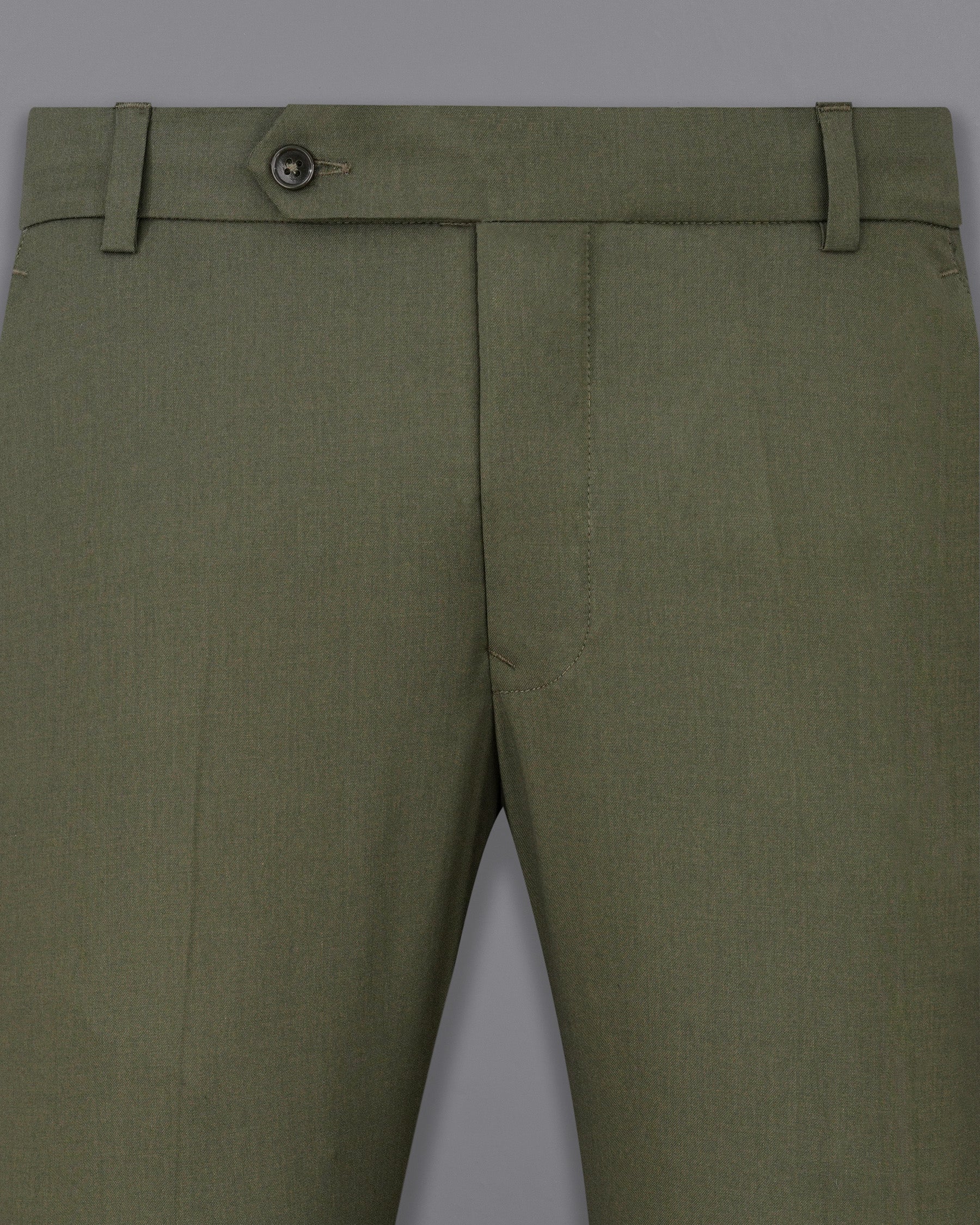 Rifle Green Solid  Pant