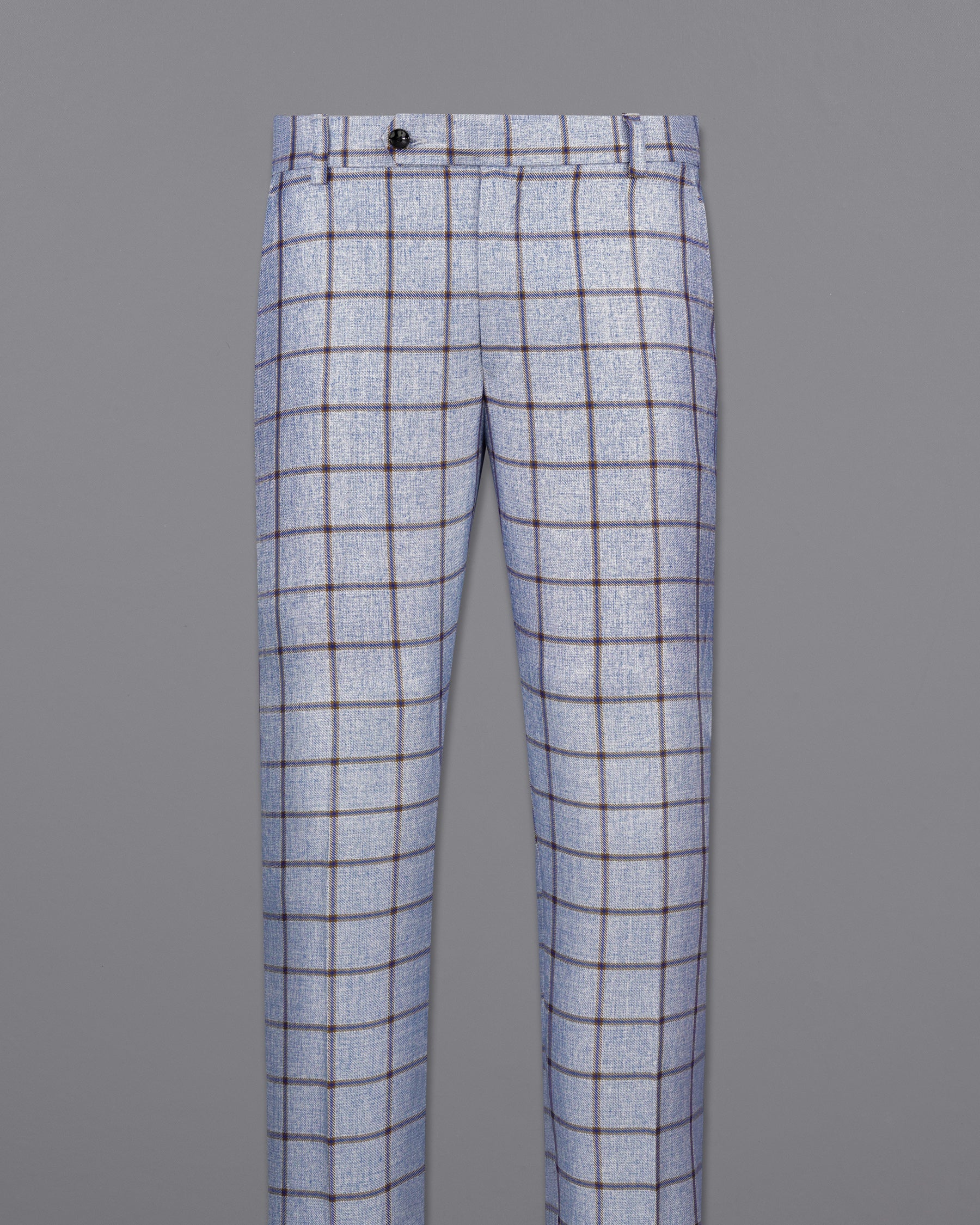 Spun Pearl Gray Checkered Pant T2140-28, T2140-30, T2140-32, T2140-34, T2140-36, T2140-38, T2140-40, T2140-42, T2140-44