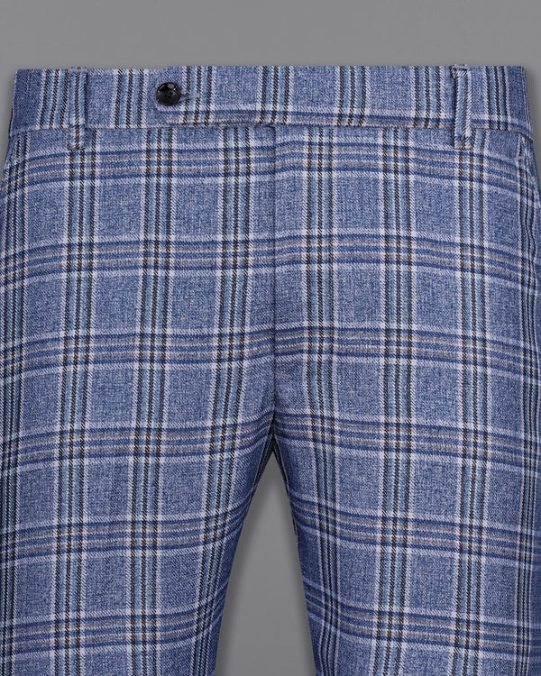 Bayoux Blue Plaid Pant T2143-28, T2143-30, T2143-32, T2143-34, T2143-36, T2143-38, T2143-40, T2143-42, T2143-44
