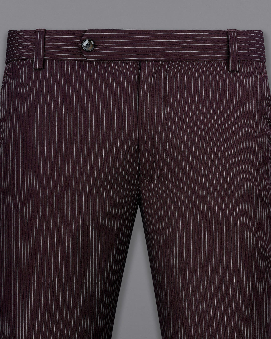 ECLIPSE MAROON WITH STARDUST GRAY STRIPED PANT