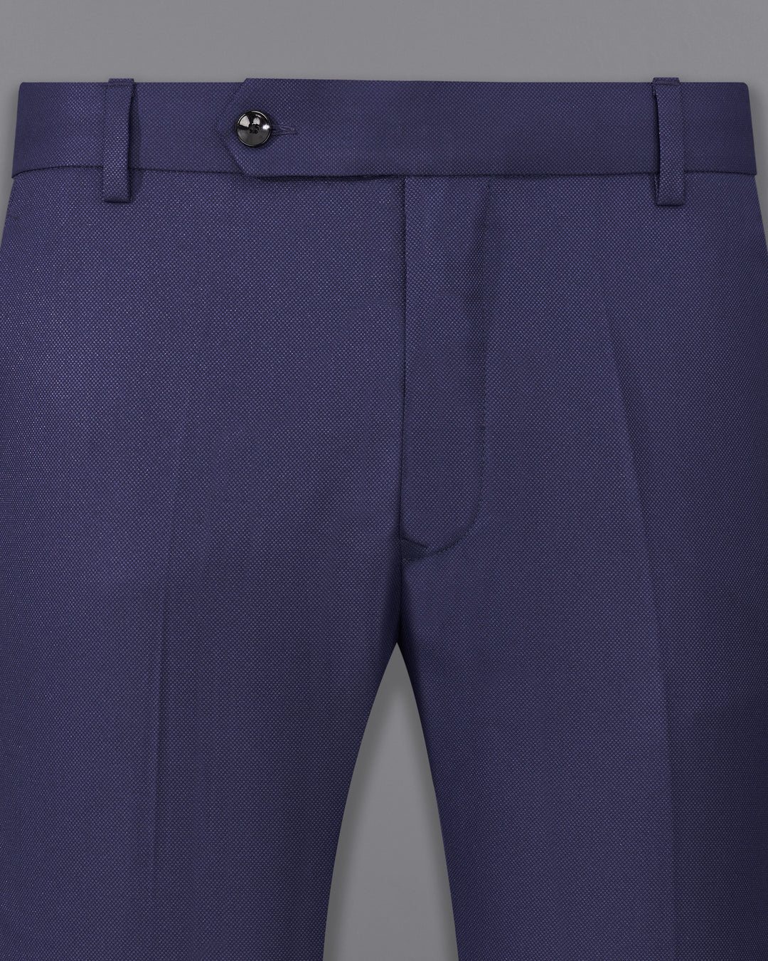 EBONY CLAY BLUE TEXTURED PANT