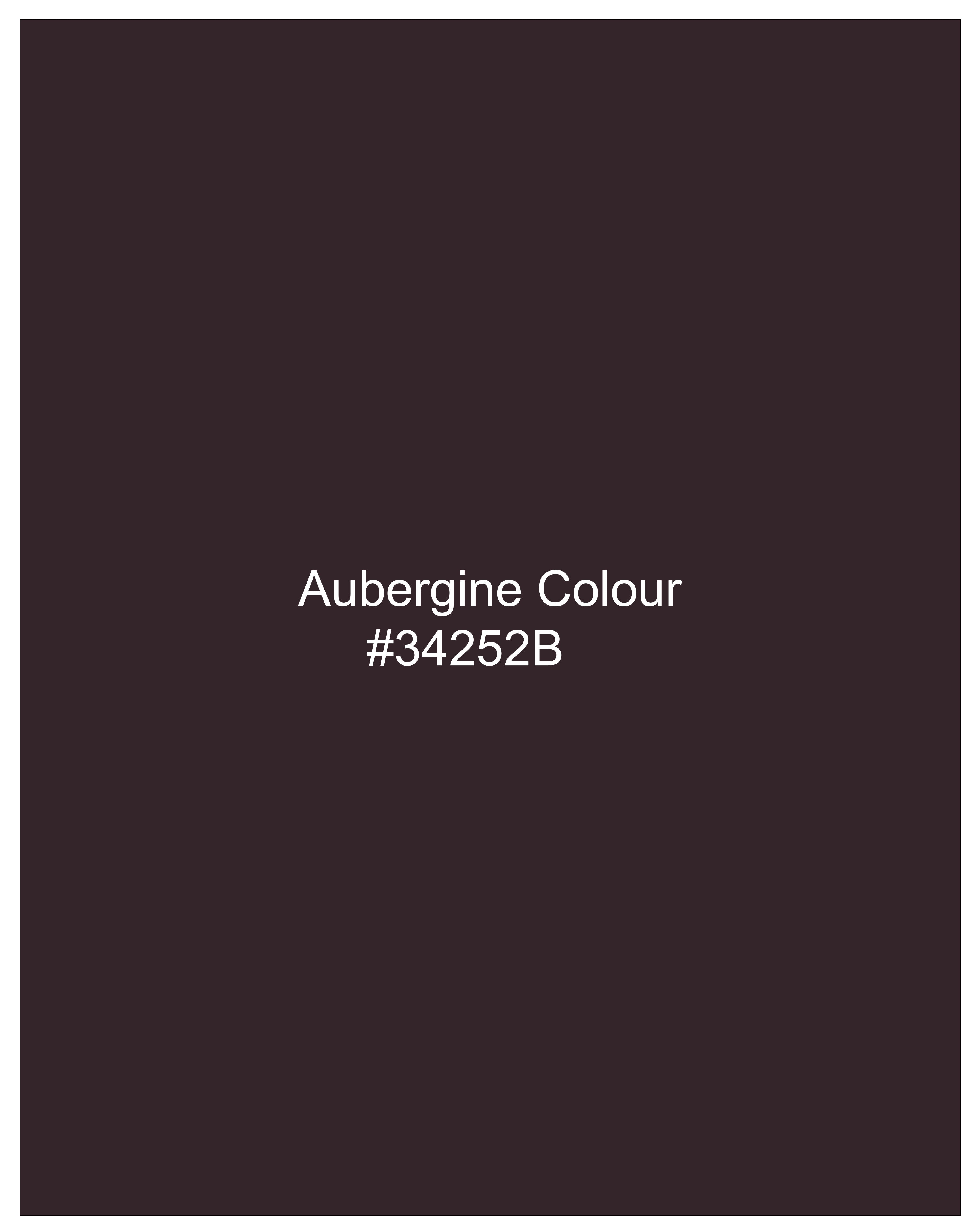 Aubergine Maroon Textured Pant T2288-28, T2288-30, T2288-32, T2288-34, T2288-36, T2288-38, T2288-40, T2288-42, T2288-44