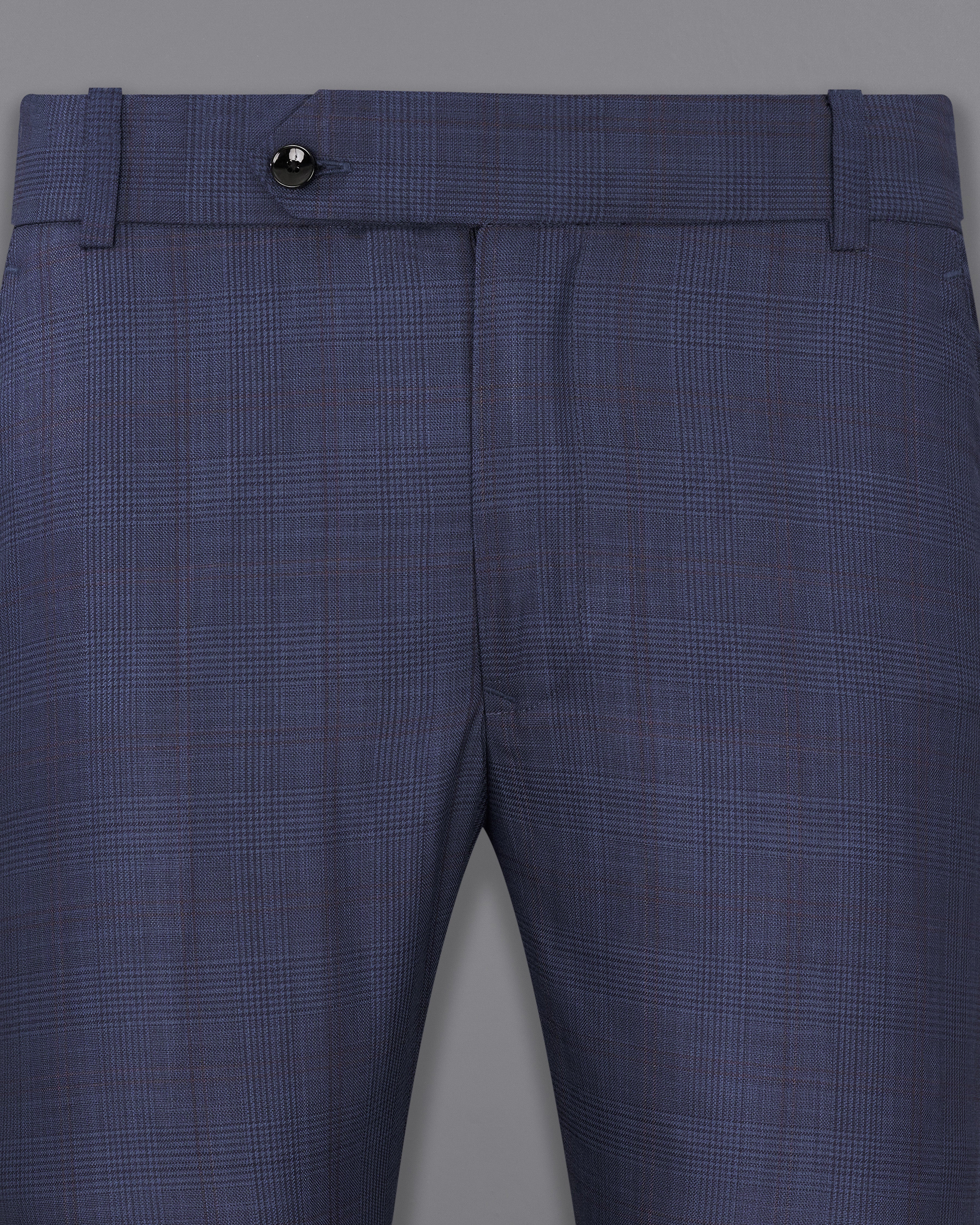 Spruce Blue Subtle Plaid Pant T2299-28, T2299-30, T2299-32, T2299-34, T2299-36, T2299-38, T2299-40, T2299-42, T2299-44