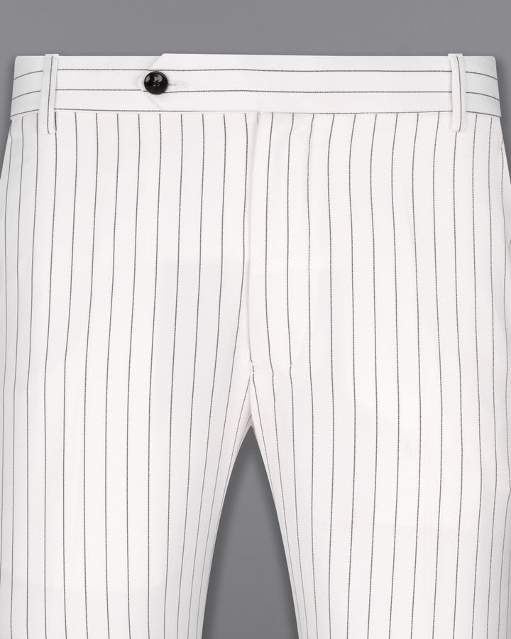 Versace Formal Striped Trousers  Farfetch