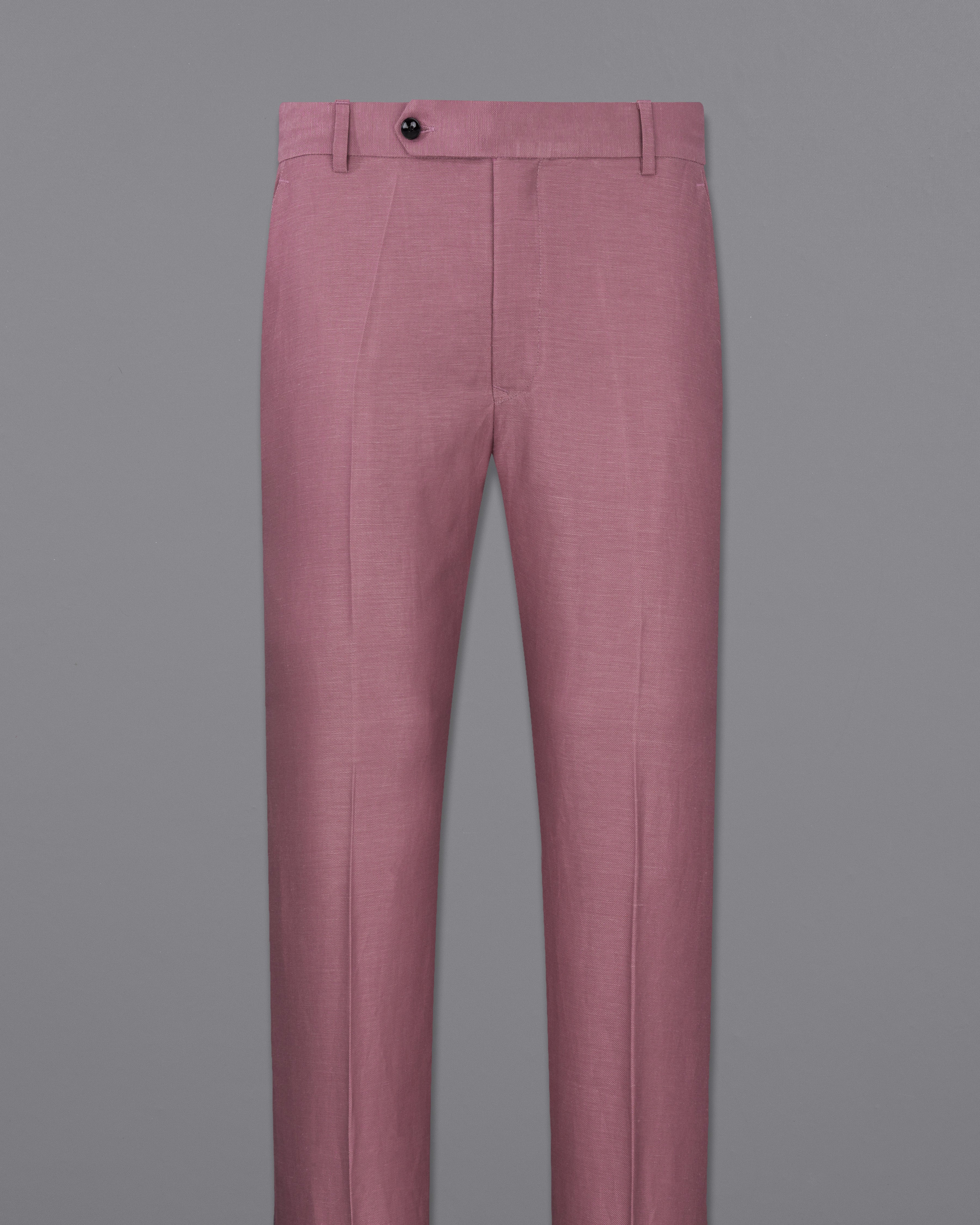 Dark Chestnut Pink  Linen Pant T2313-28, T2313-30, T2313-32, T2313-34, T2313-36, T2313-38, T2313-40, T2313-42, T2313-44