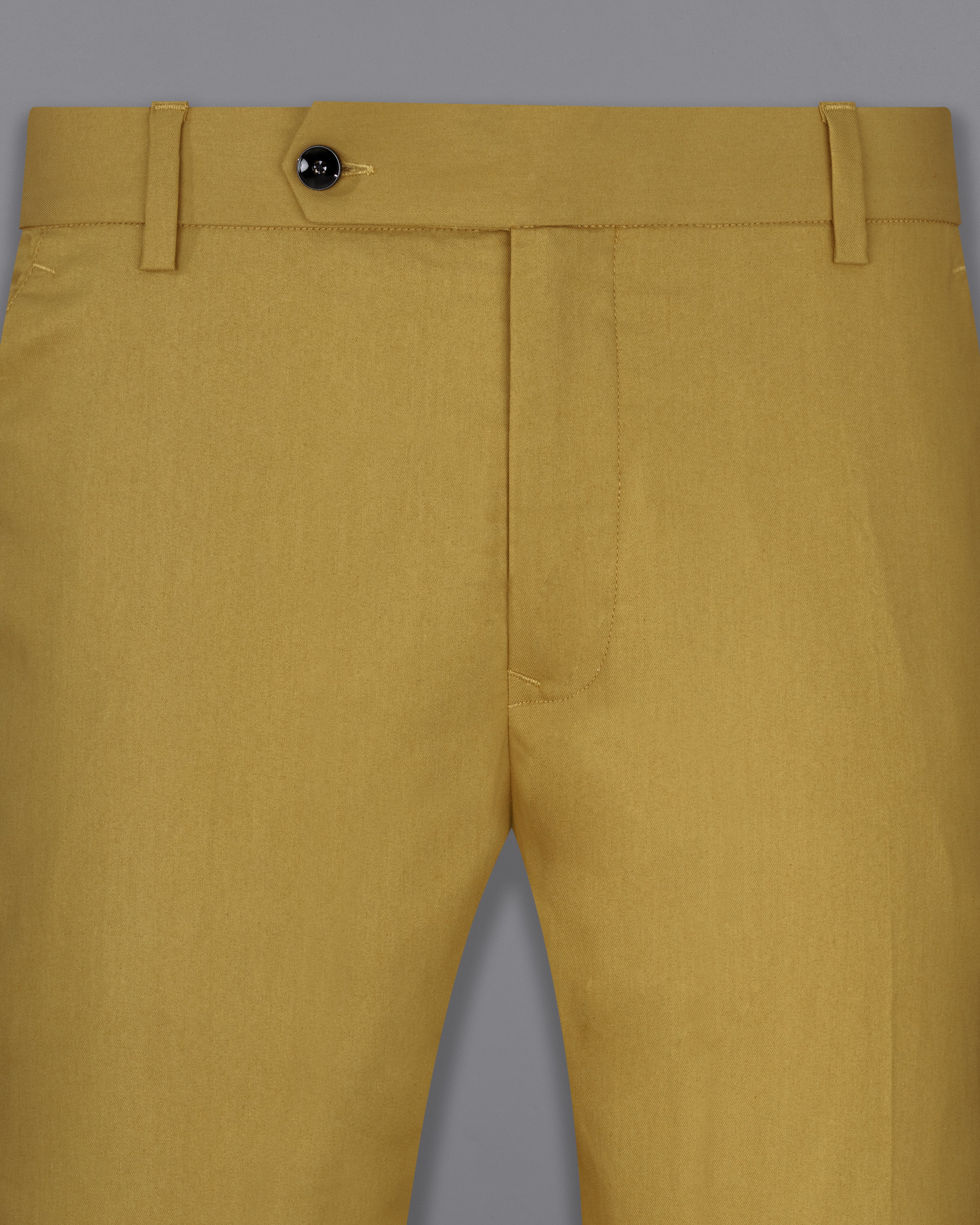 mfpen Mens Easy Trousers - Yellow Gingham Check | Garmentory