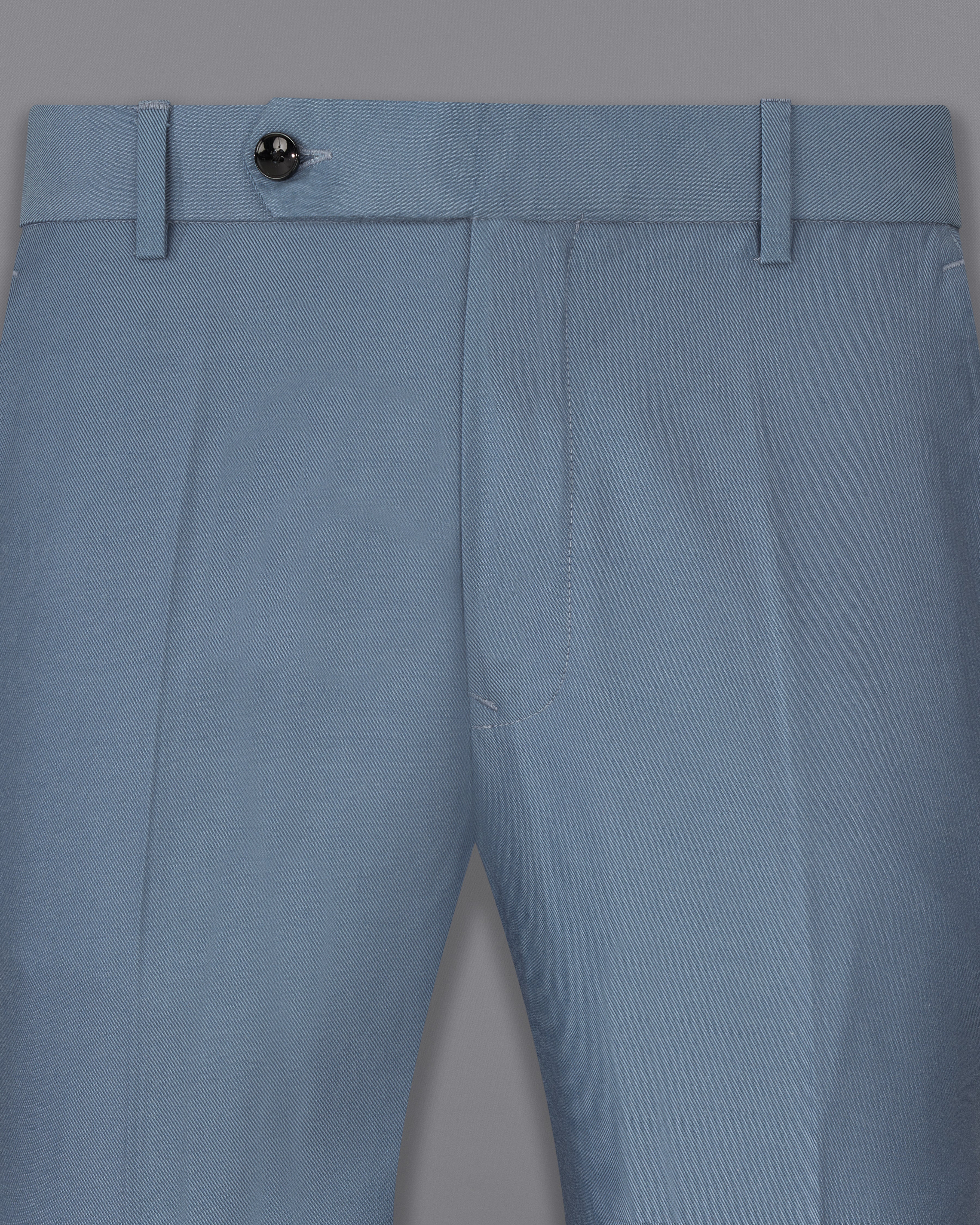 Metallic Blue Premium Cotton Pant T2331-28, T2331-30, T2331-32, T2331-34, T2331-36, T2331-38, T2331-40, T2331-42, T2331-44
