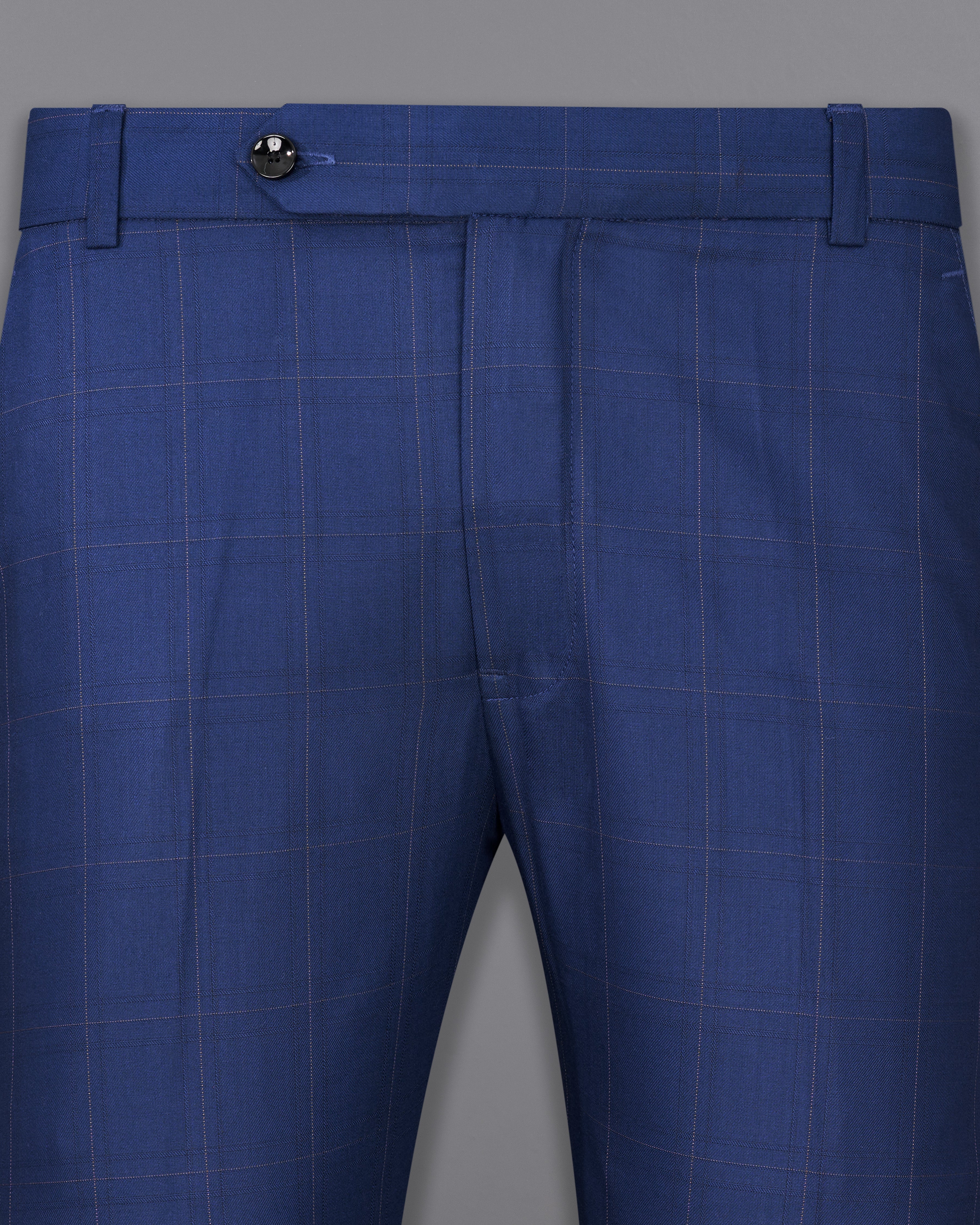 Pickled Blue Windowpane Pant T2369-28, T2369-30, T2369-32, T2369-34, T2369-36, T2369-38, T2369-40, T2369-42, T2369-44