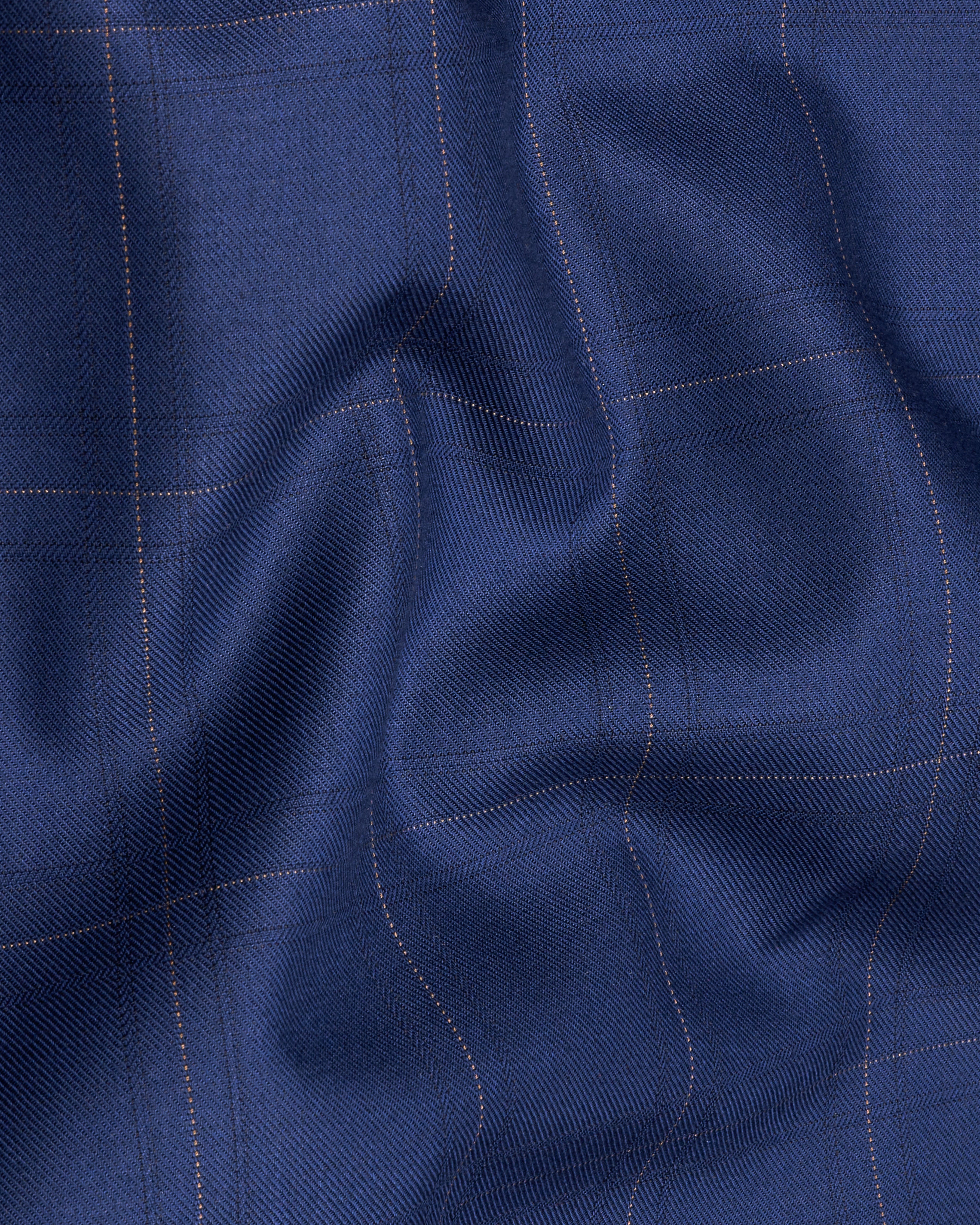 Pickled Blue Windowpane Pant T2369-28, T2369-30, T2369-32, T2369-34, T2369-36, T2369-38, T2369-40, T2369-42, T2369-44