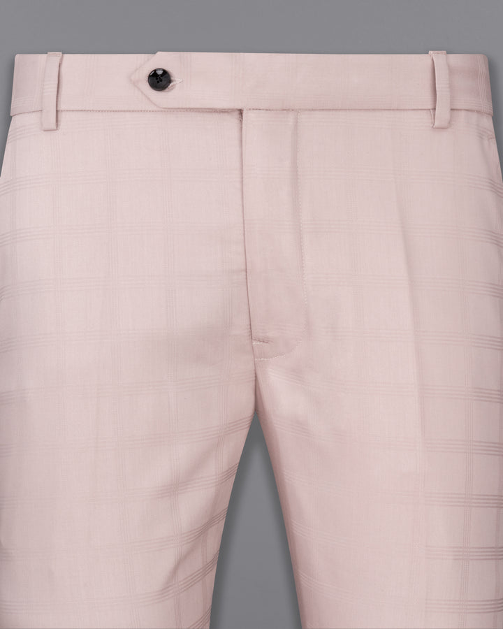 Buy Selected Homme Ash Rose Slim Fit Flat Front Trousers for Men Online   Tata CLiQ Luxury