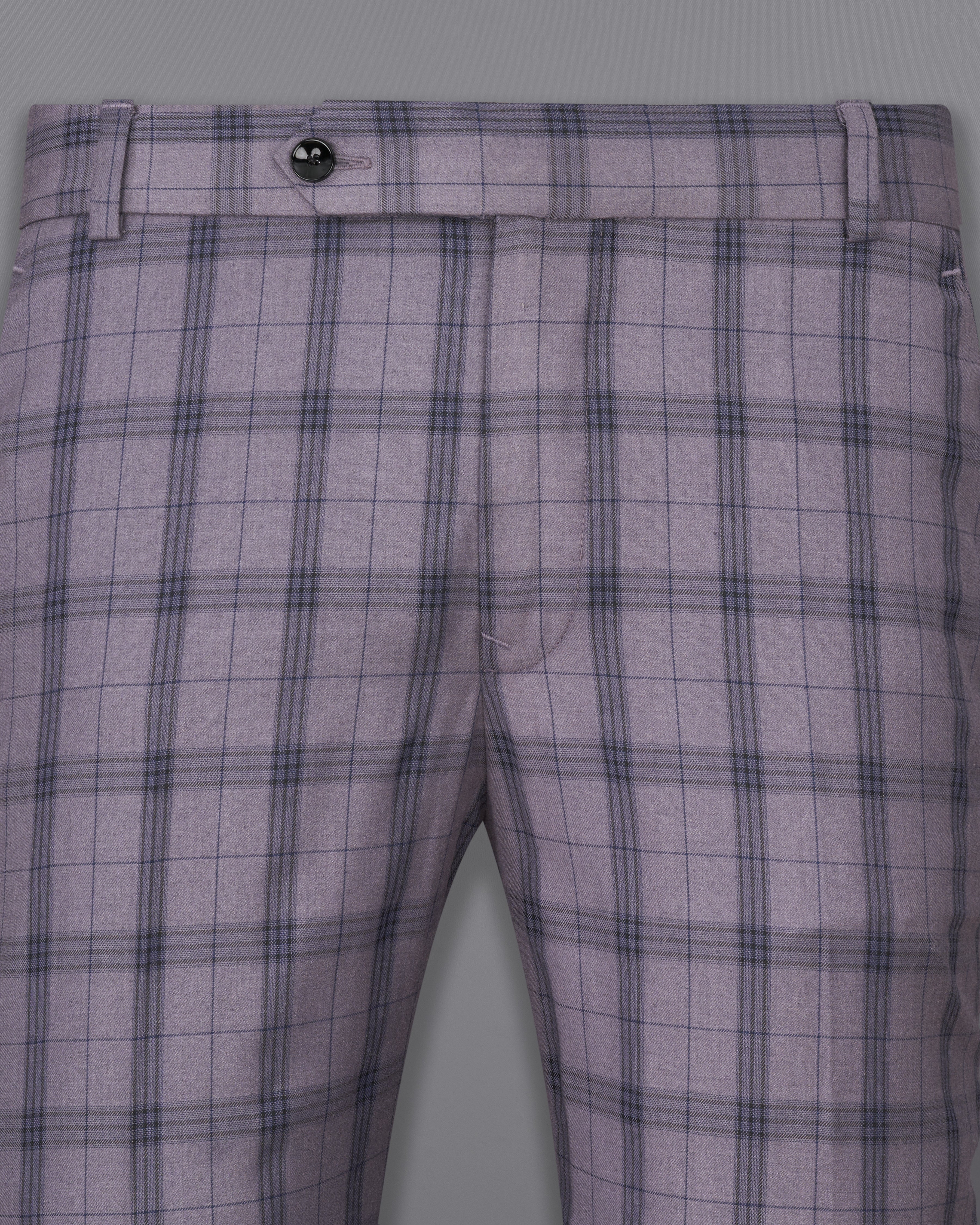 Gunsmoke Purple with Brown Plaid Pant T2371-28, T2371-30, T2371-32, T2371-34, T2371-36, T2371-38, T2371-40, T2371-42, T2371-44