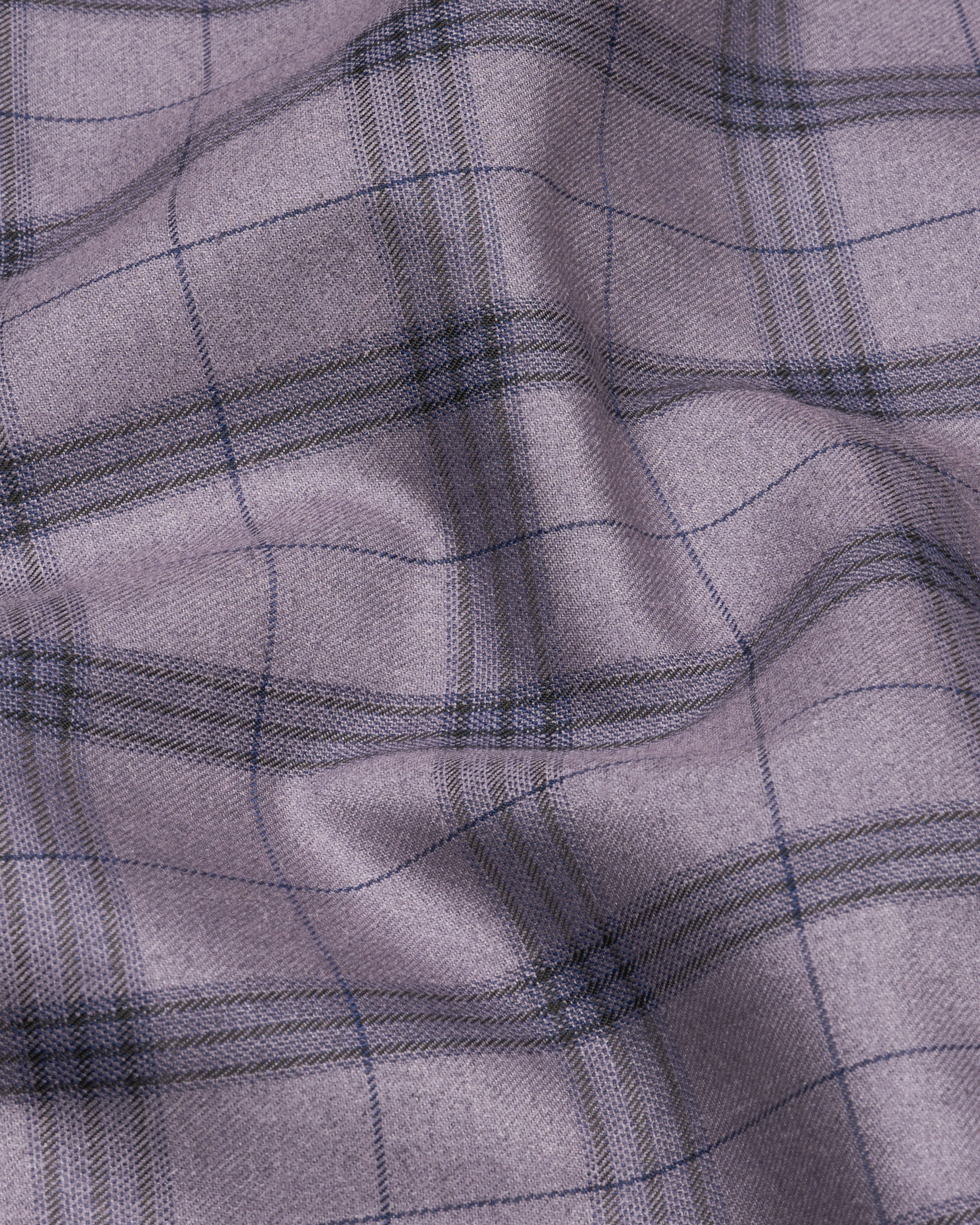 Gunsmoke Purple with Brown Plaid Pant T2371-28, T2371-30, T2371-32, T2371-34, T2371-36, T2371-38, T2371-40, T2371-42, T2371-44