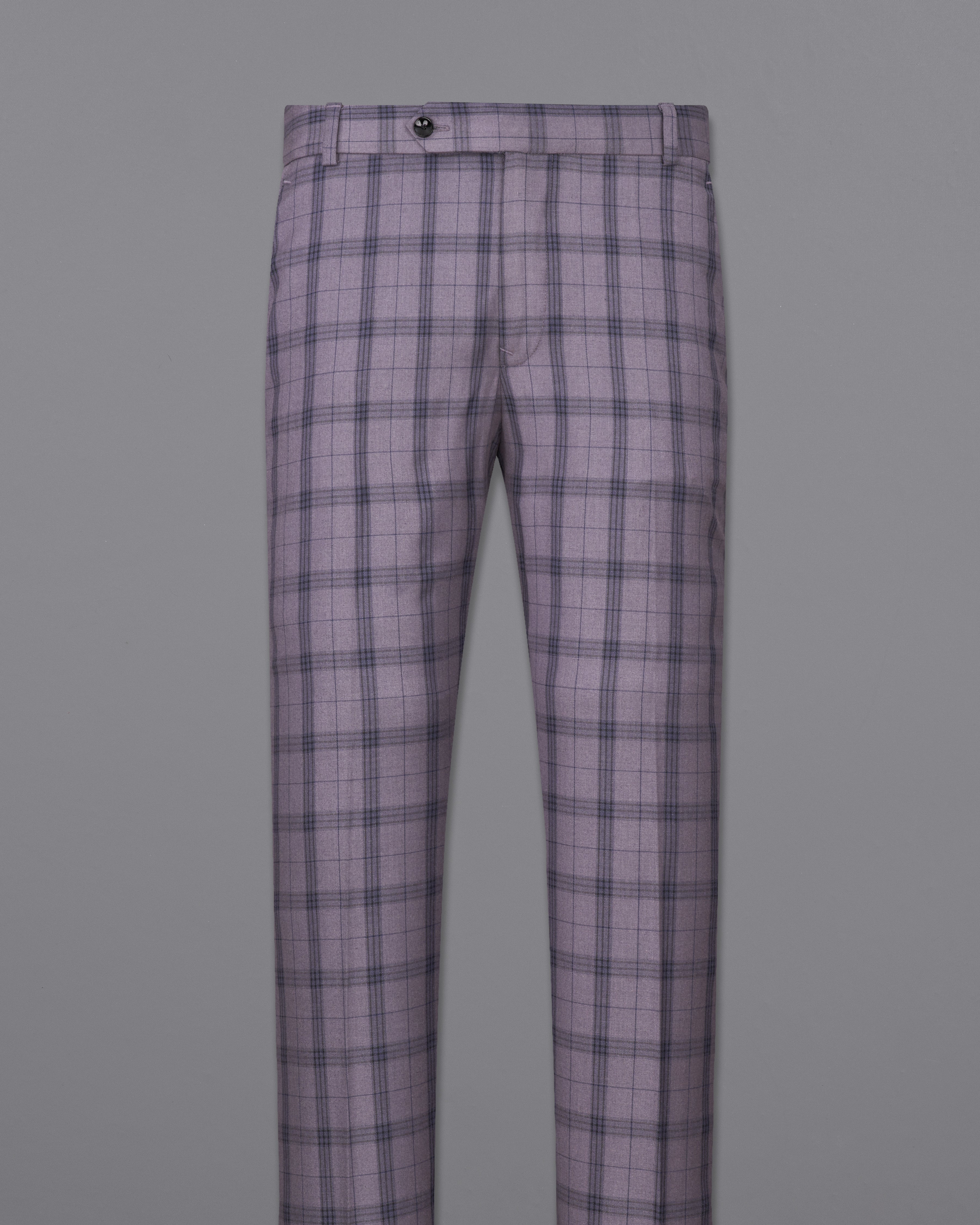 Mens purple hot sale plaid pants