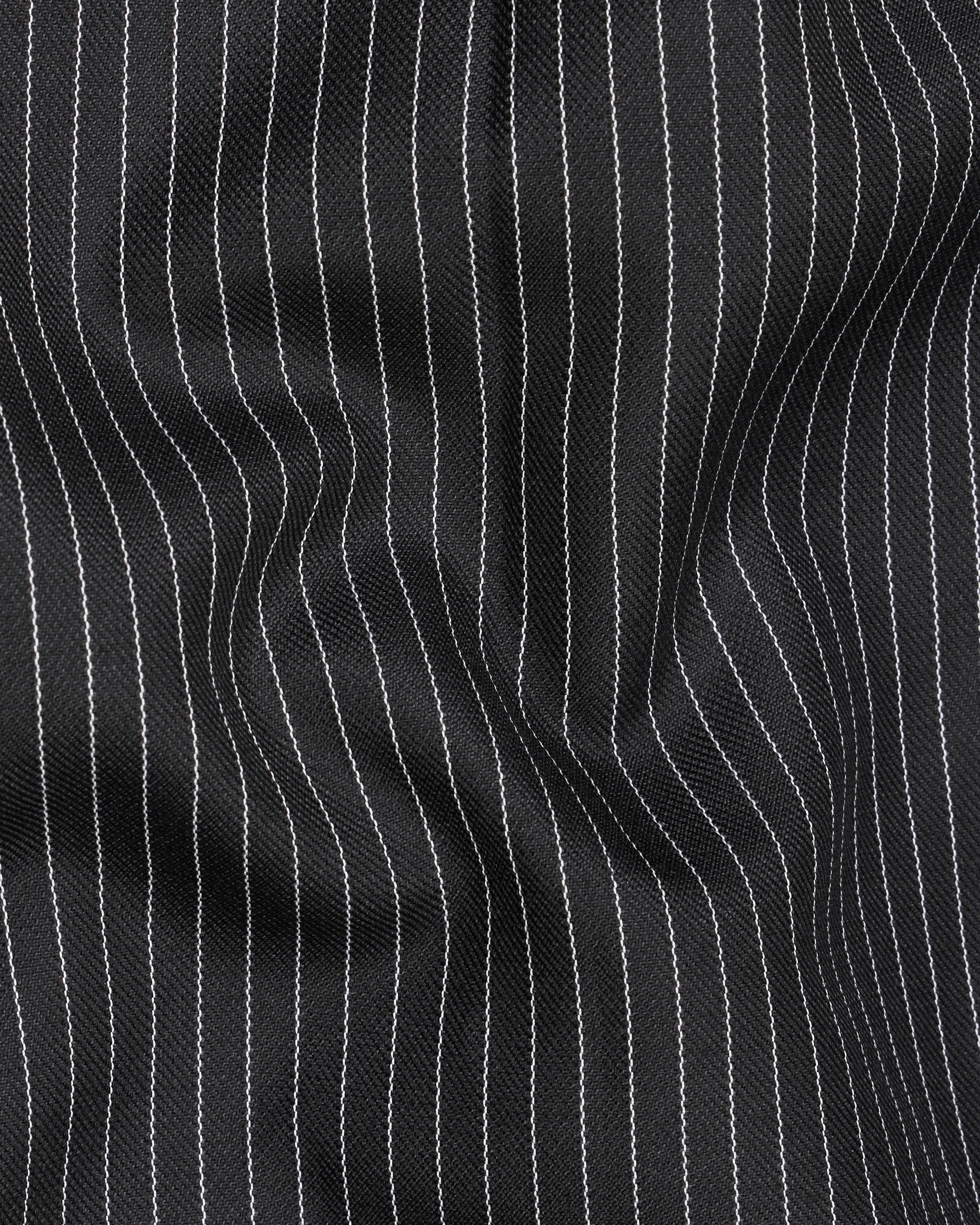 Zeus Black with White Striped Pant T2377-28, T2377-30, T2377-32, T2377-34, T2377-36, T2377-38, T2377-40, T2377-42, T2377-44