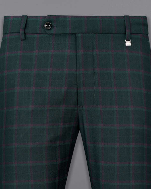 Timber Green Plaid Pants T2484-28, T2484-30, T2484-32, T2484-34, T2484-36, T2484-38, T2484-40, T2484-42, T2484-44