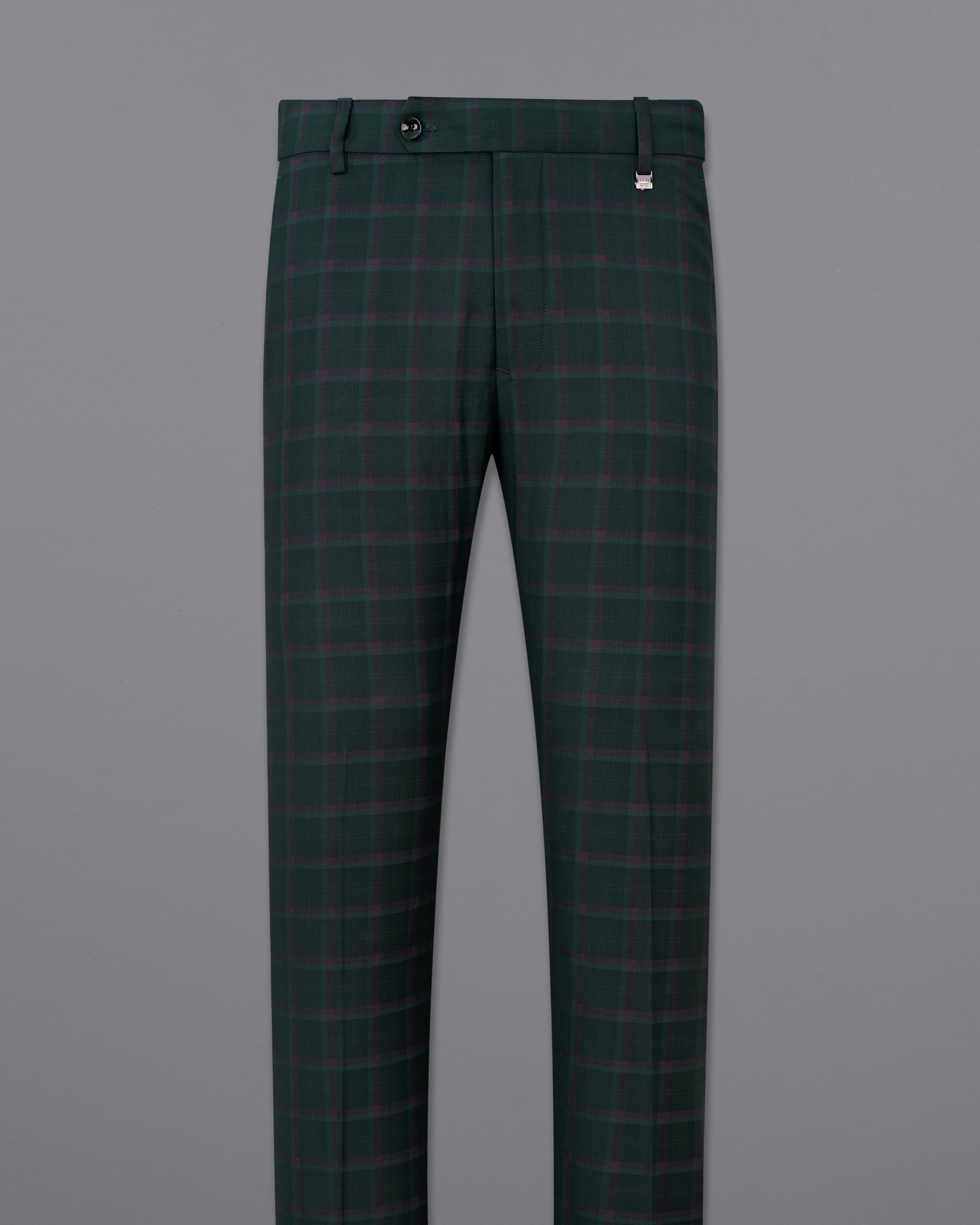 Timber Green Plaid Pants T2484-28, T2484-30, T2484-32, T2484-34, T2484-36, T2484-38, T2484-40, T2484-42, T2484-44