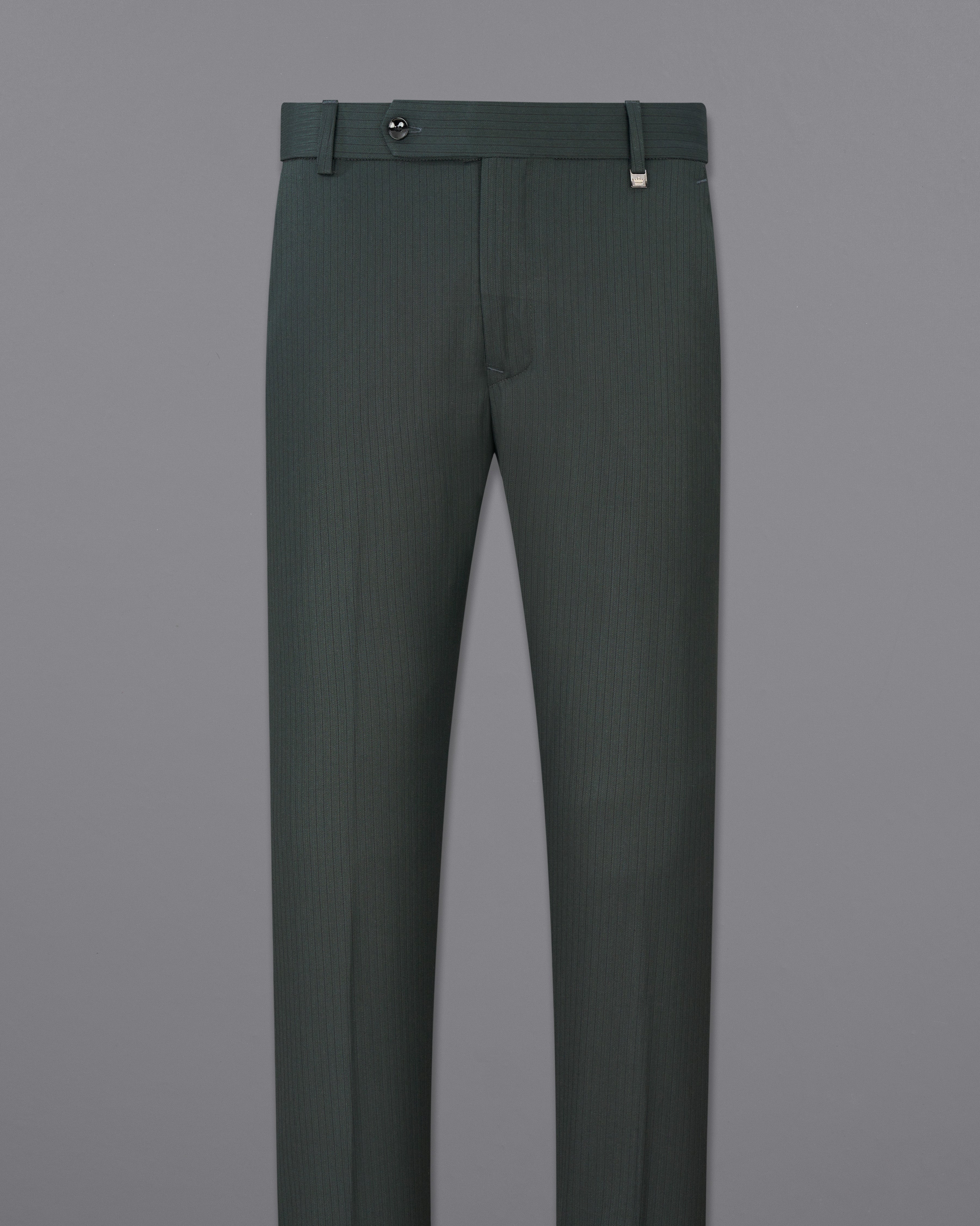 Gravel Dark Green Striped Pant T2531-28, T2531-30, T2531-32, T2531-34, T2531-36, T2531-38, T2531-40, T2531-42, T2531-44