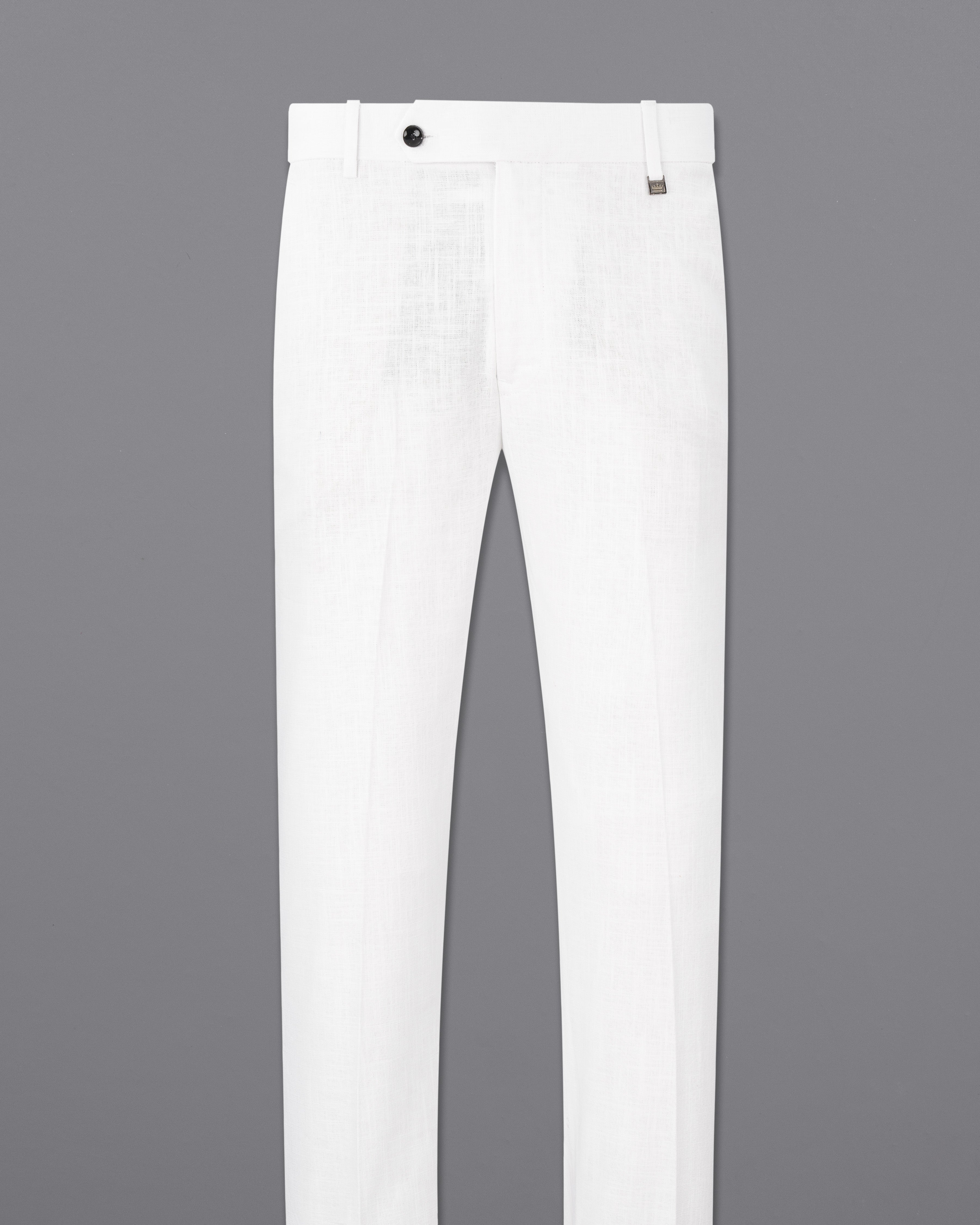 Bright White Luxurious Linen Pant T2544-28, T2544-30, T2544-32, T2544-34, T2544-36, T2544-38, T2544-40, T2544-42, T2544-44