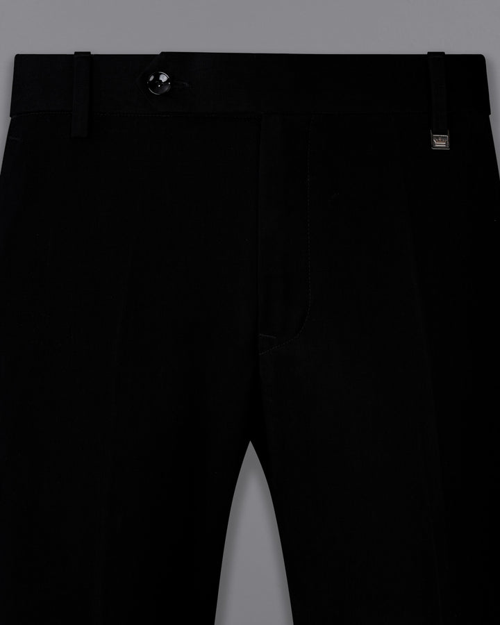 Black Colour Formal Trousers for Men  Elite Trouser by Aristobrat