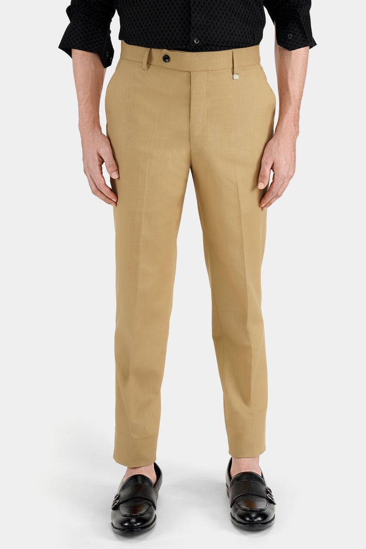 MUESLI BROWN WOOL RICH PANT
