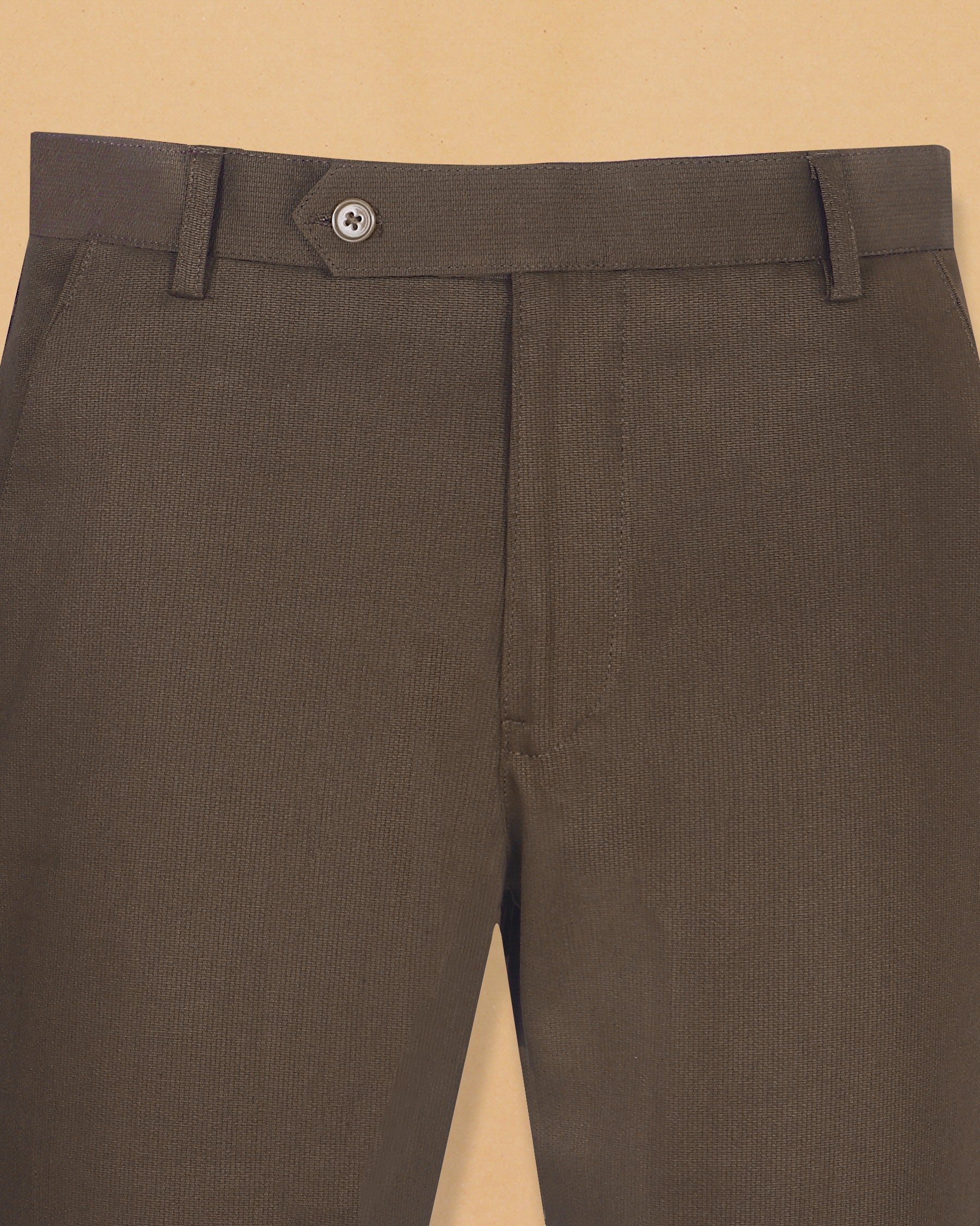 Mocha Brown Heavyweight regular fit Cotton Pant T355-28, T355-32, T355-30, T355-34