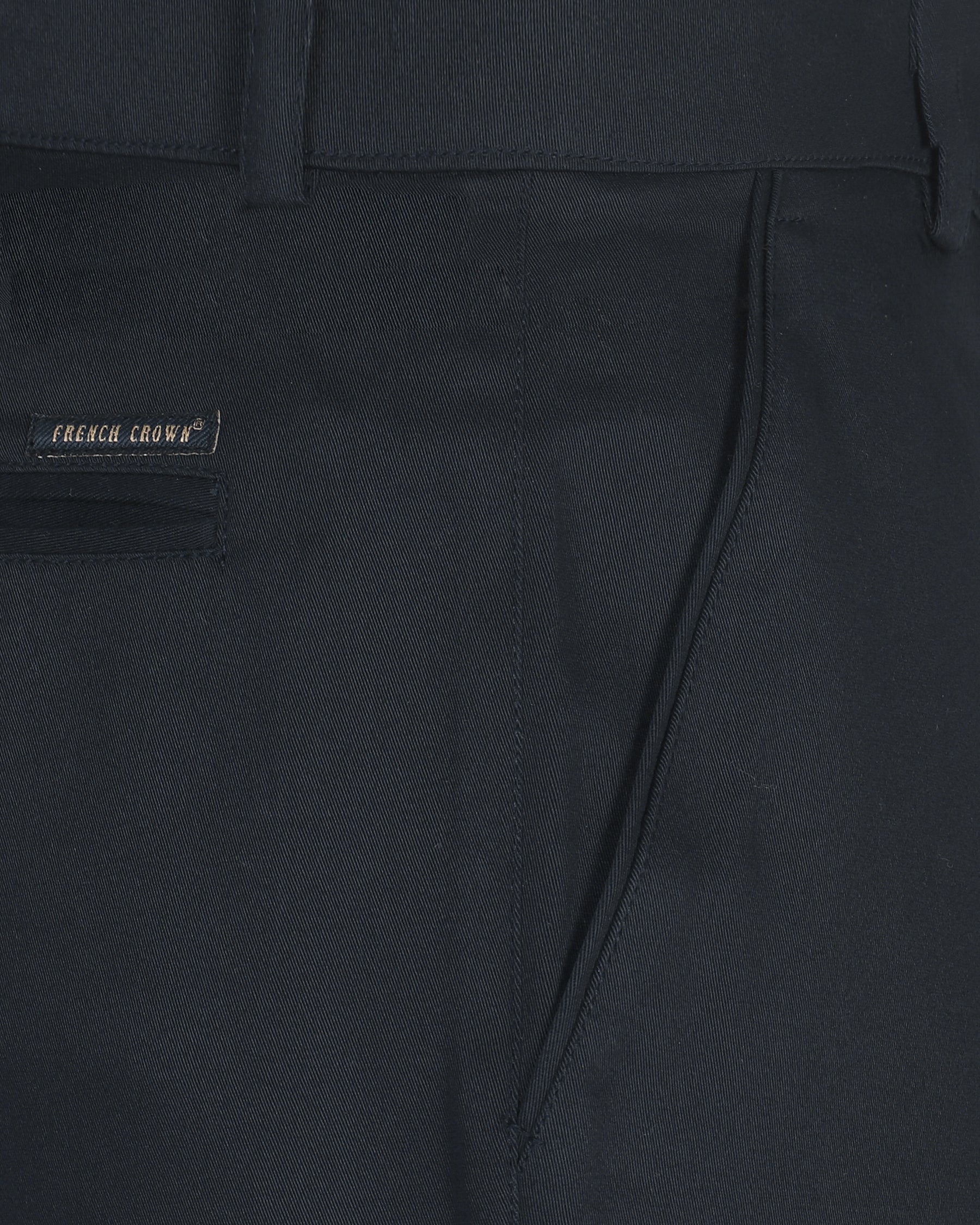 Navy Cotton Chino Pant