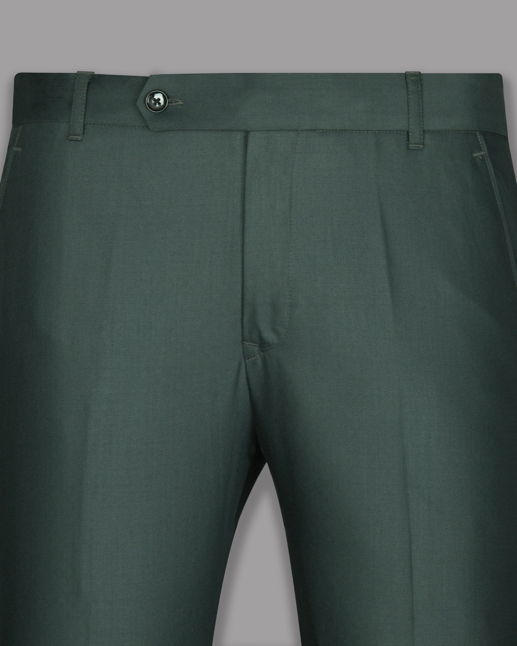 Phthalo Green Micro Dotted Wool Blend Pant T700-32, T700-34, T700-40, T700-36, T700-38, T700-42, T700-28, T700-30, T700-44