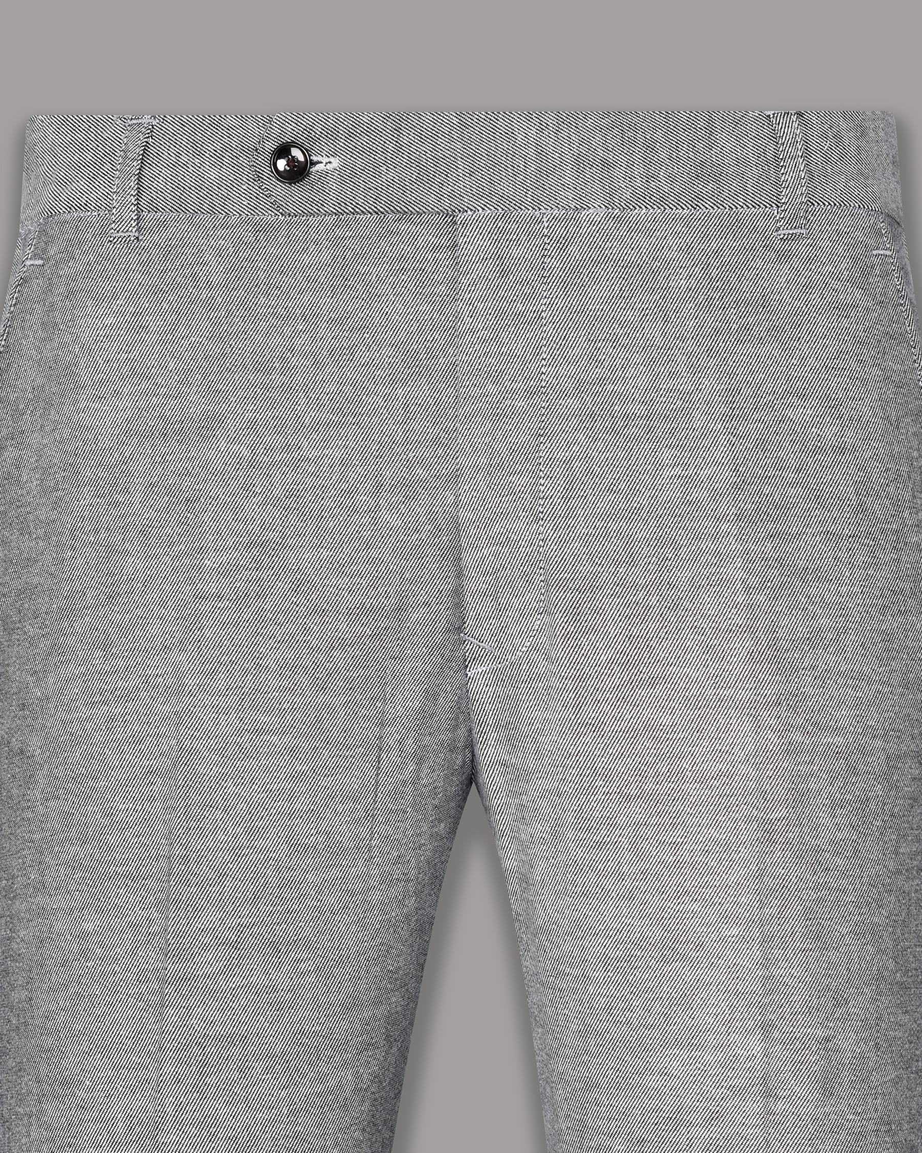 Light Grey Premium Cotton Pant T964-36, T964-34, T964-30, T964-32, T964-38, T964-40, T964-28, T964-44, T964-42