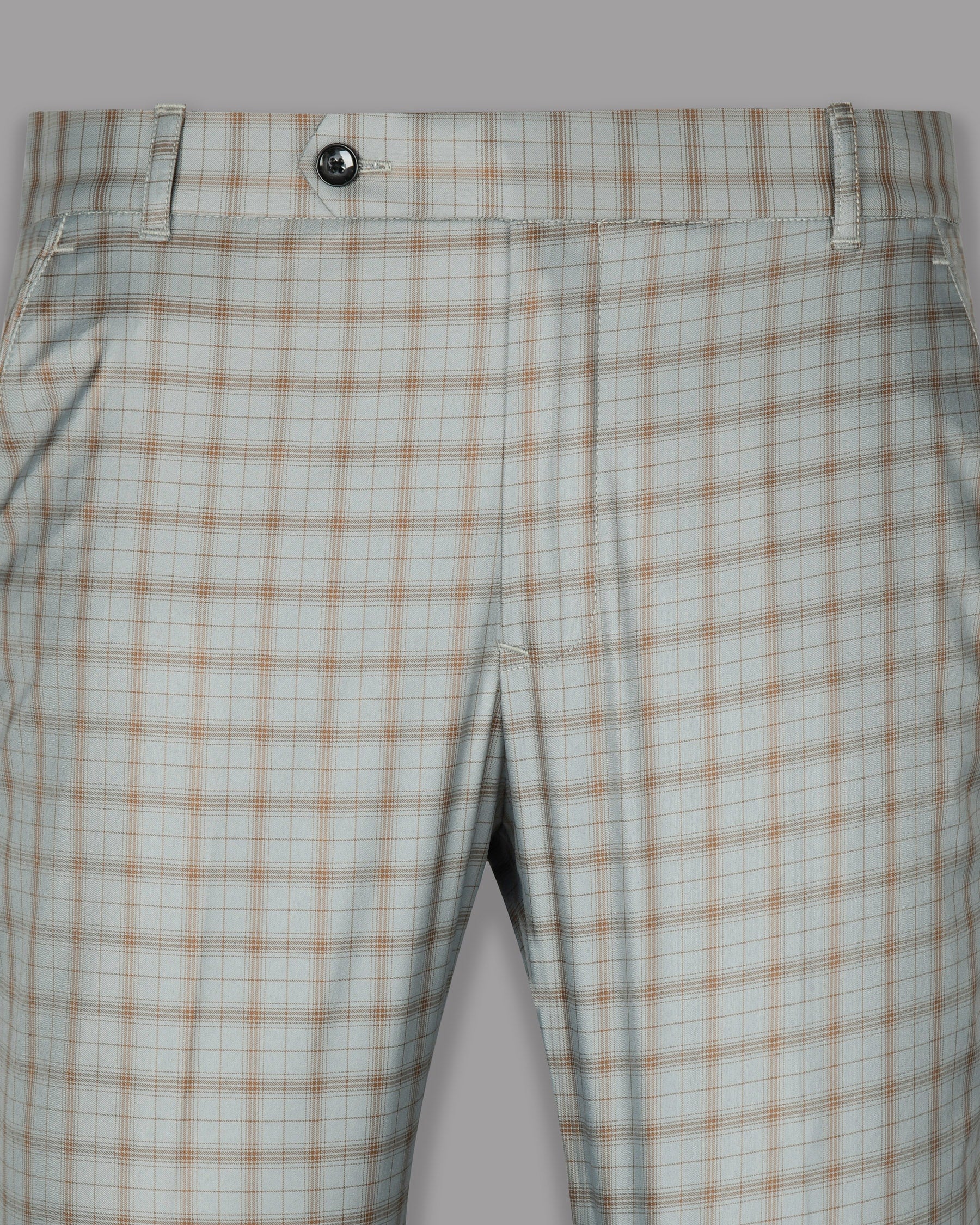 Trout Grey Checked Wool Rich Pant T967-28, T967-30, T967-32, T967-34, T967-36, T967-38, T967-40, T967-42, T967-44